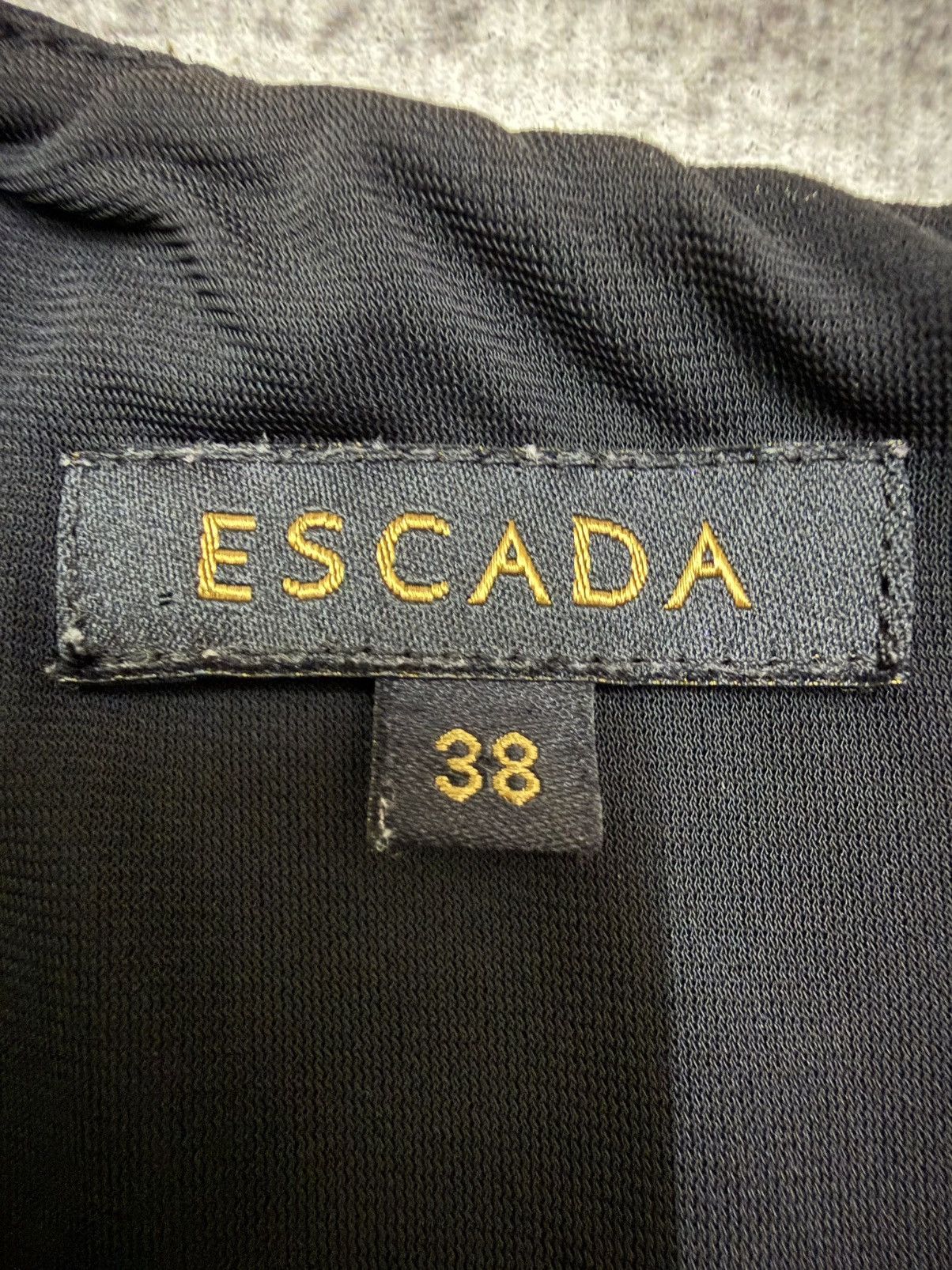 Escada Escada peplum dress with a chevron- pattern skirt Size S / US 4 / IT 40 - 7 Thumbnail