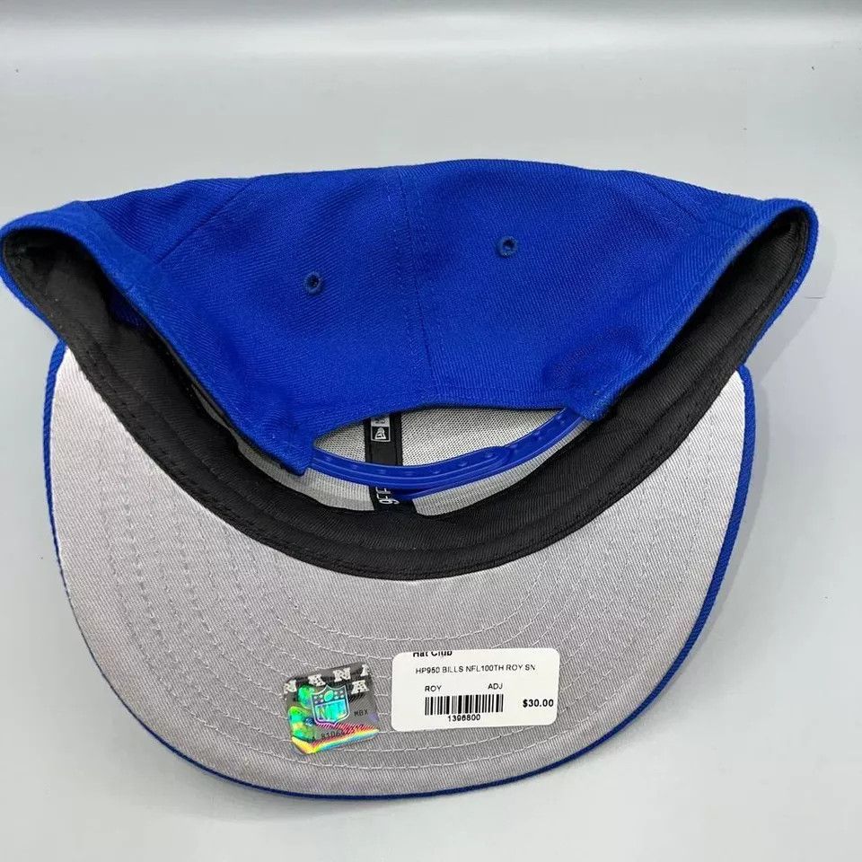 New Era Buffalo Bills Hat Men 9Fifty New Era NFL Snap Back Cap New Size ONE SIZE - 6 Thumbnail