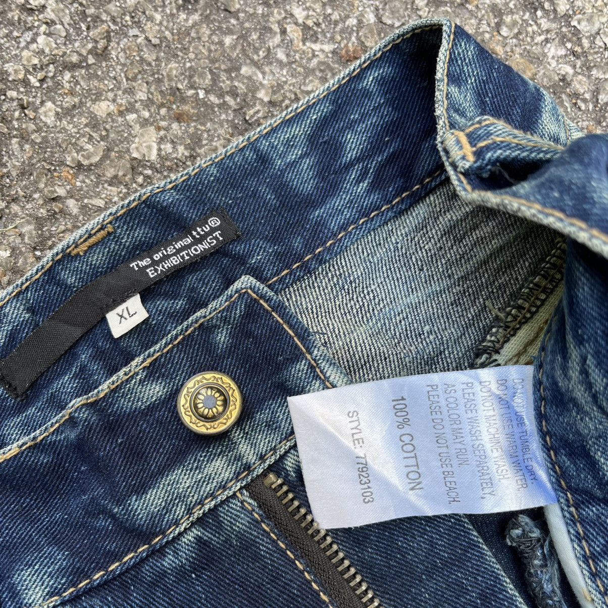 Hysteric Glamour SICK‼️Japanese Brand Exibitionist Jeans Clawmark Punk Denim Size US 34 / EU 50 - 8 Thumbnail