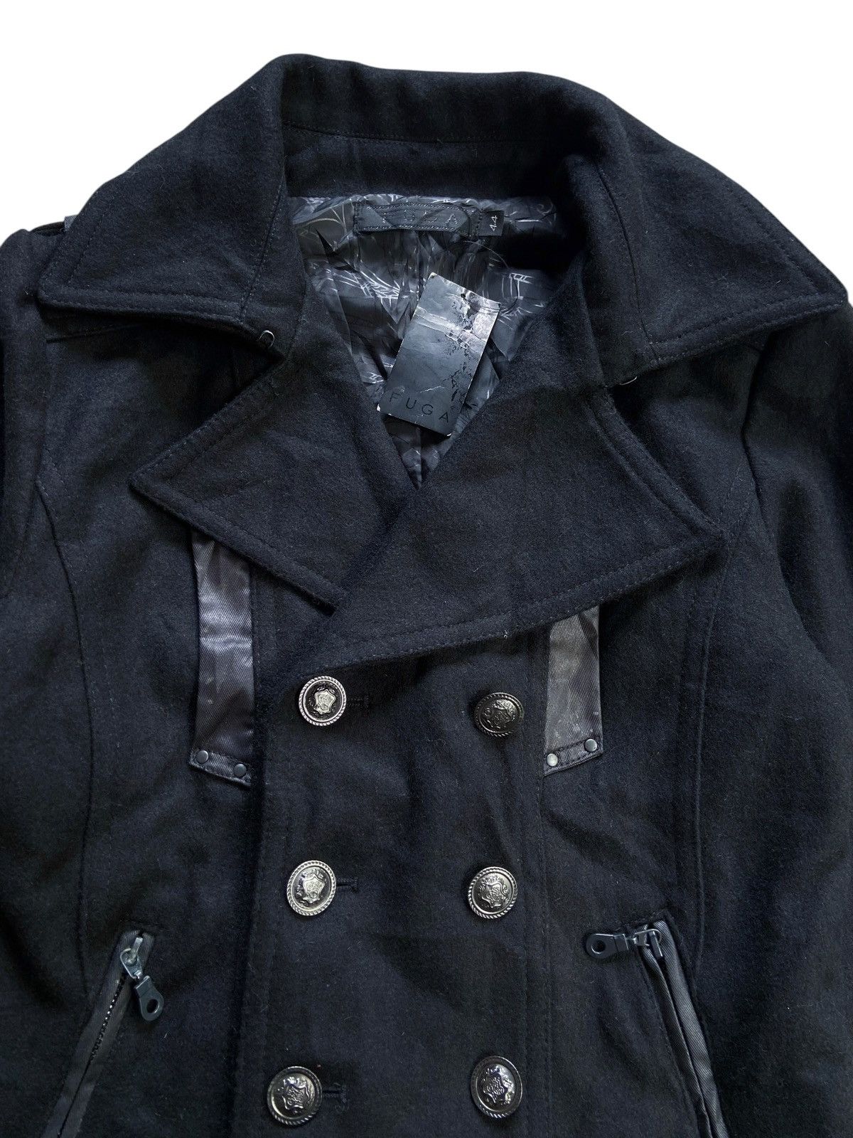 GOSTAR DE FUGA FUGA GOSTER DE FUGA DOUBLE BREAST GOTHIC WOOL JACKET Size US S / EU 44-46 / 1 - 5 Thumbnail