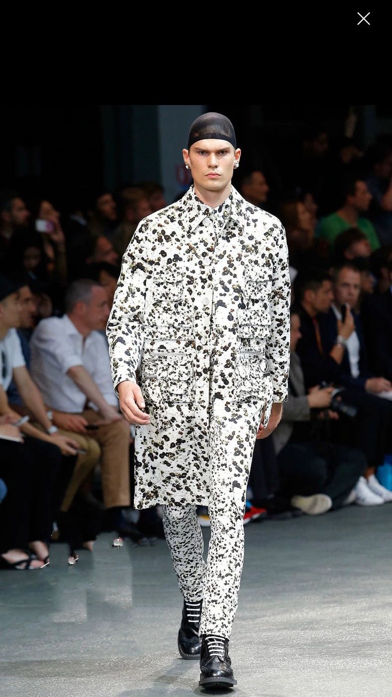 Givenchy Givenchy Size50 White All-Over Star Cotton Jacket Size US XS / EU 42 / 0 - 9 Thumbnail