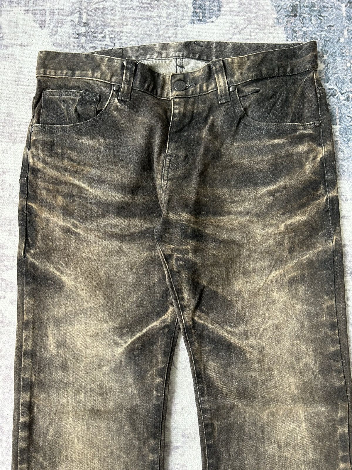 Tornado Mart Tornado Mart Acid Wash Punk Pants Size US 32 / EU 48 - 5 Thumbnail