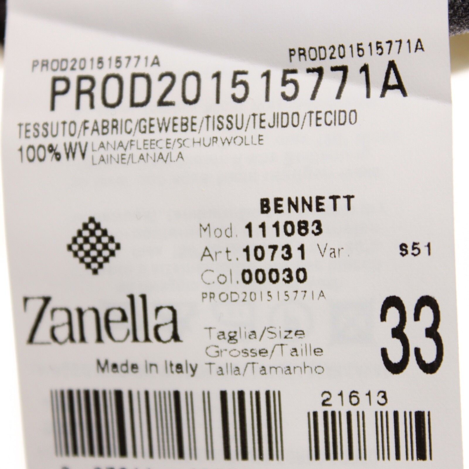 Zanella Zanella New with tags Dress Pants Size 33 US In Gray Size US 33 - 5 Thumbnail