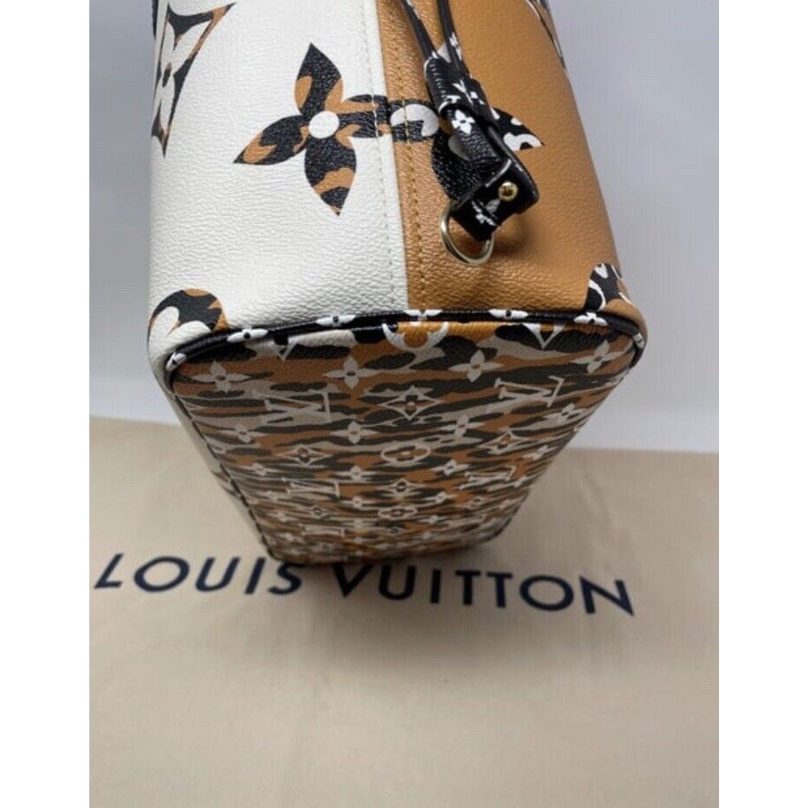 Louis Vuitton Louis Vuitton Neverfull MM tote limited edition jungle mono Size ONE SIZE - 8 Thumbnail