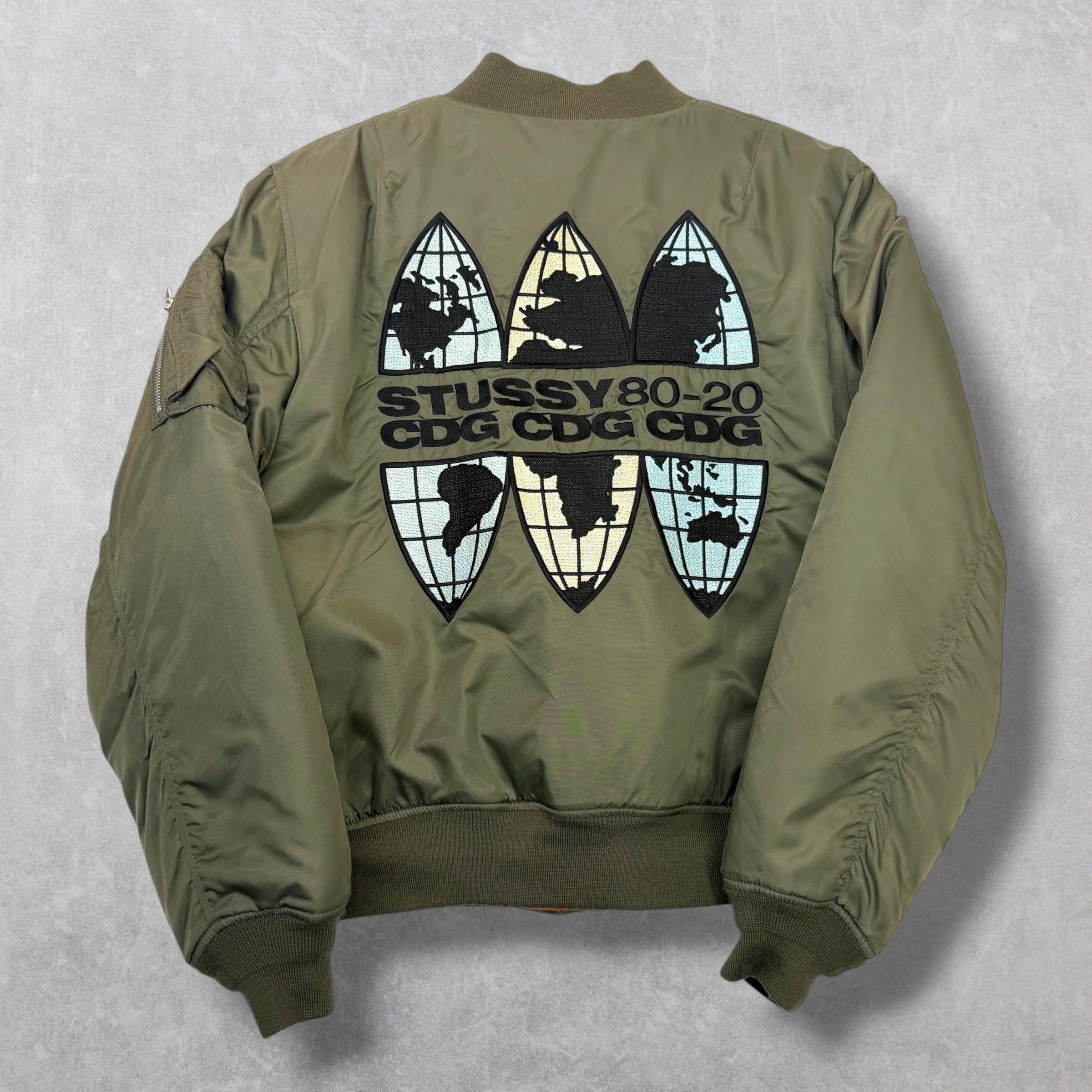 Other Stussy x Comme Des Garcon 40th anniv. Bomber M Size US M / EU 48-50 / 2 - 1 Thumbnail