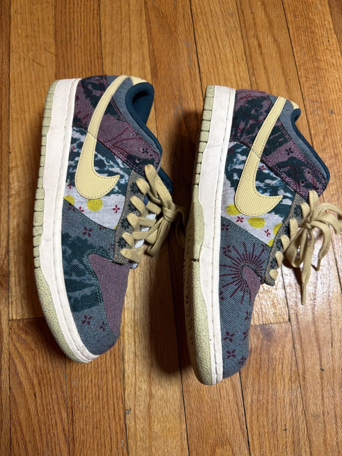 Nike Nike Dunk SB Community Garden Size US 7.5 / EU 40-41 - 5 Thumbnail