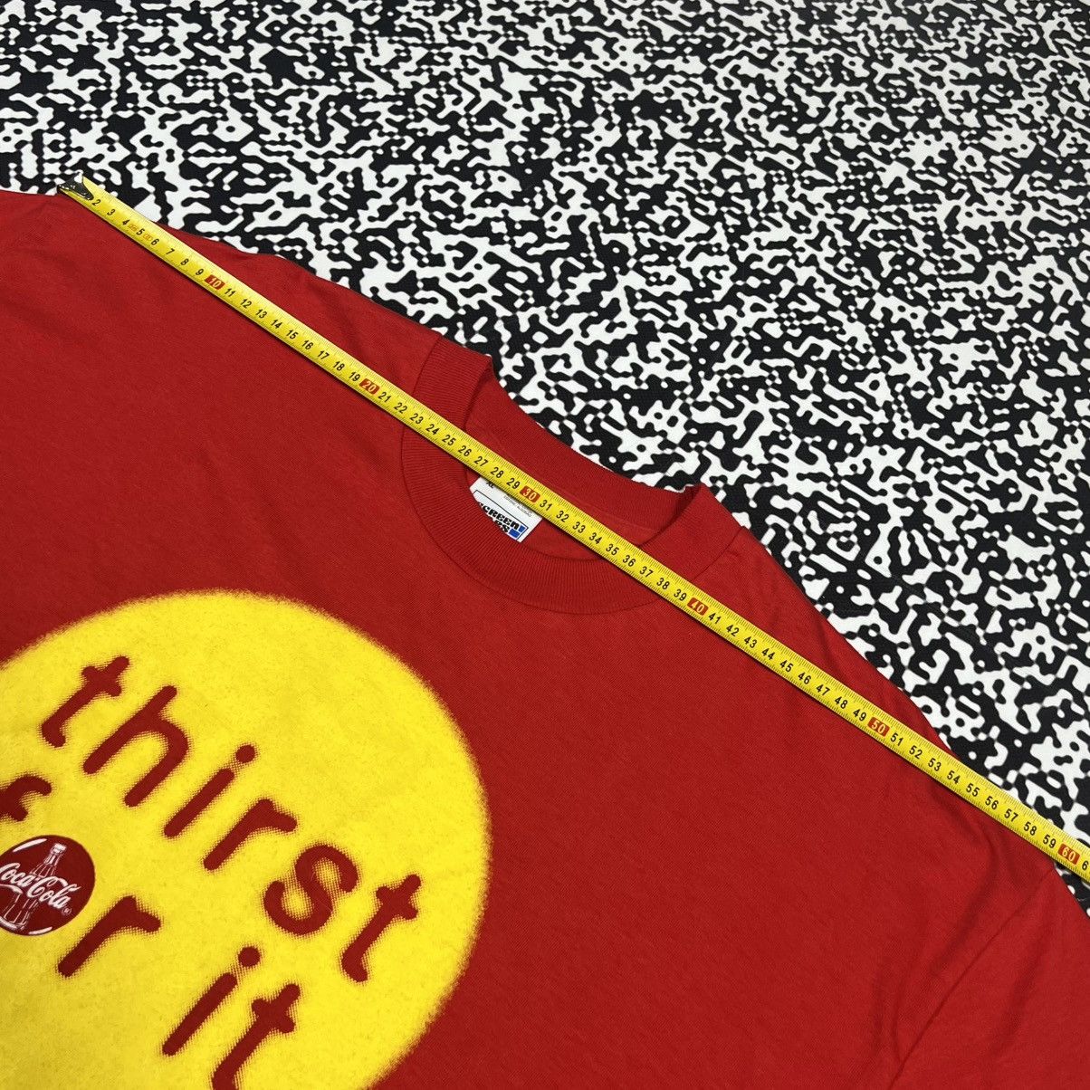 Coca Cola Vintage 90s COCA COLA COLE Single Stitch T-shirt Retro Style Size US XL / EU 56 / 4 - 15 Thumbnail
