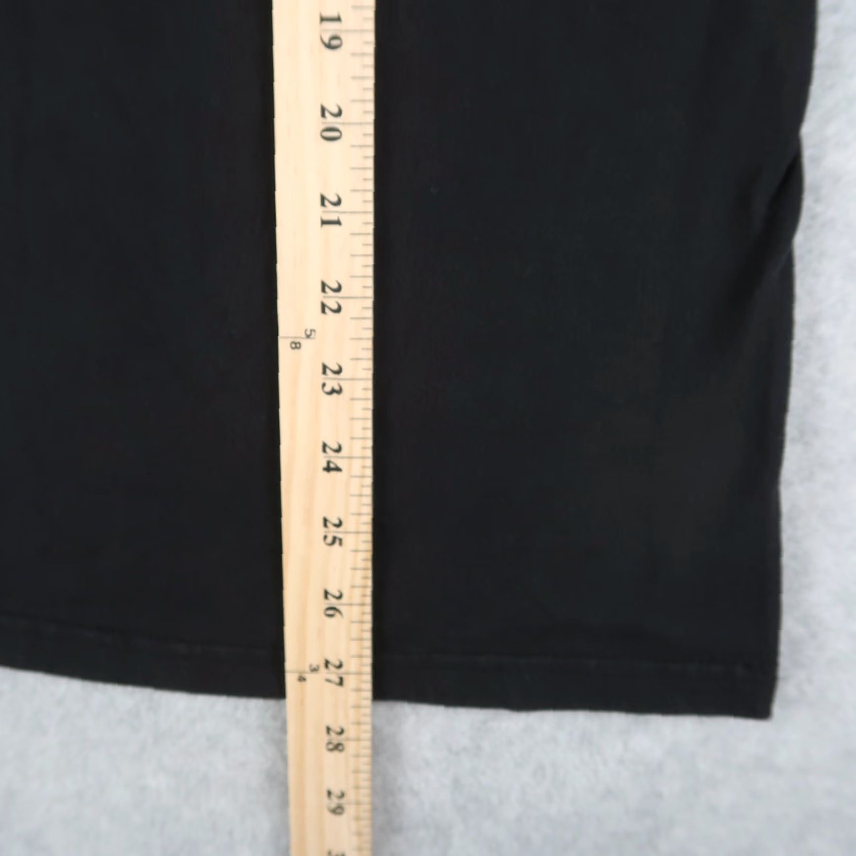Hanes VINTAGE Hanes Y2K T-Shirt Women's M Medium Black Graphic Cotton Short Sleeve Classic Size M / US 6-8 / IT 42-44 - 7 Thumbnail