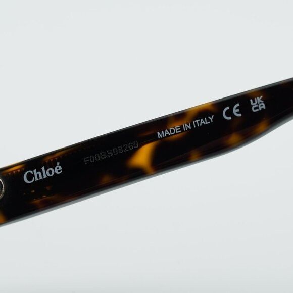 Chloe Chloe CH0242O 002 Eyeglasses Havana 51mm Rectangle Frame Size ONE SIZE - 10 Thumbnail