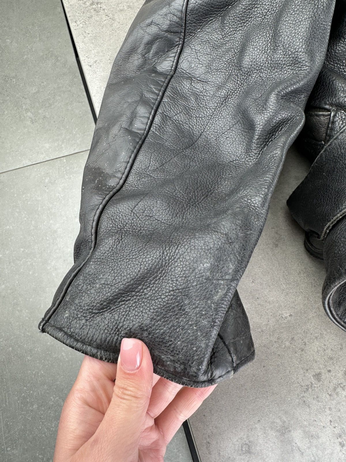 Japanese Brand Vintage Leather Jacket Size L / US 10 / IT 46 - 12 Thumbnail