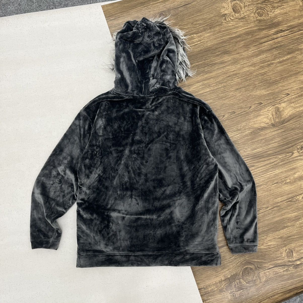 Hysteric Glamour Backnumber Velvet Faux Fur Hoodie Ifsixwasnine LGB HG Style Size US L / EU 52-54 / 3 - 2 Thumbnail
