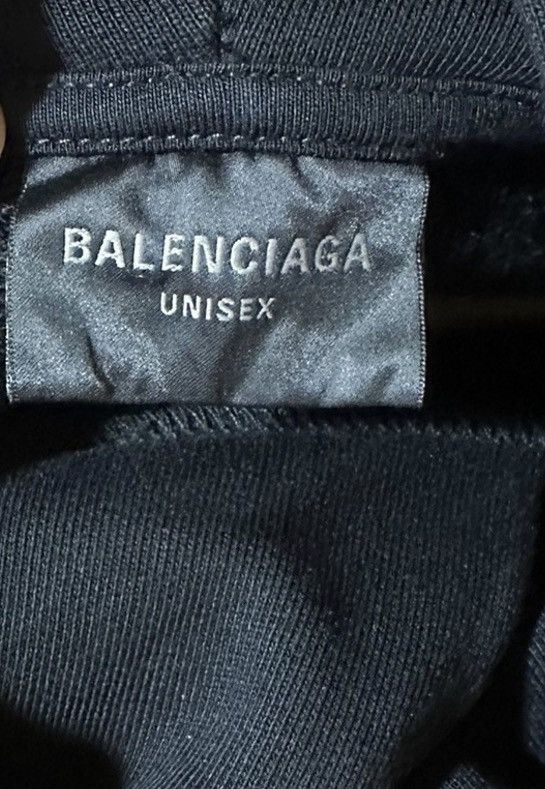 Balenciaga Balenciaga Plain Gaffer Tape Hoodie Size US M / EU 48-50 / 2 - 8 Thumbnail