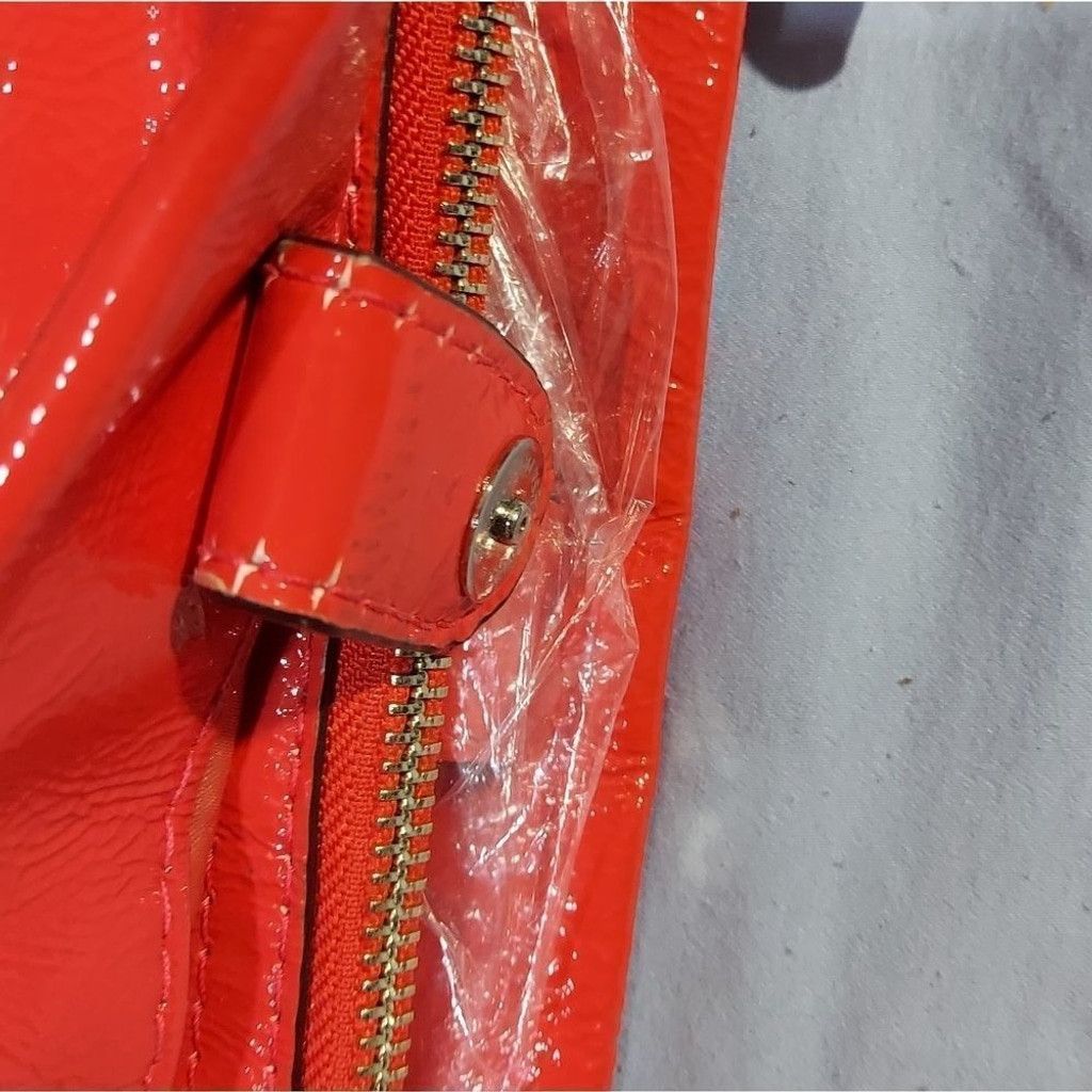Coach Coach Peyton Patent Leather Turnkey Carryall Coral handbag Size ONE SIZE - 7 Thumbnail