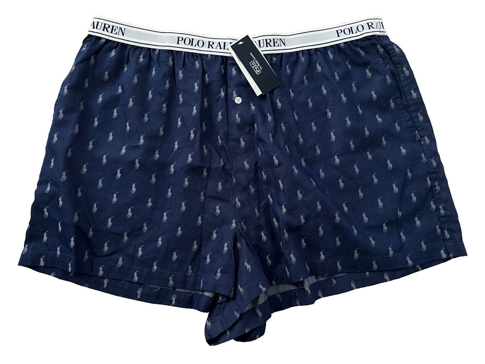 Polo Ralph Lauren Polo Ralph Lauren Pony Player Boxer Shorts Blue ( XXL ) Size 38" / US 16 / IT 52 - 2 Thumbnail