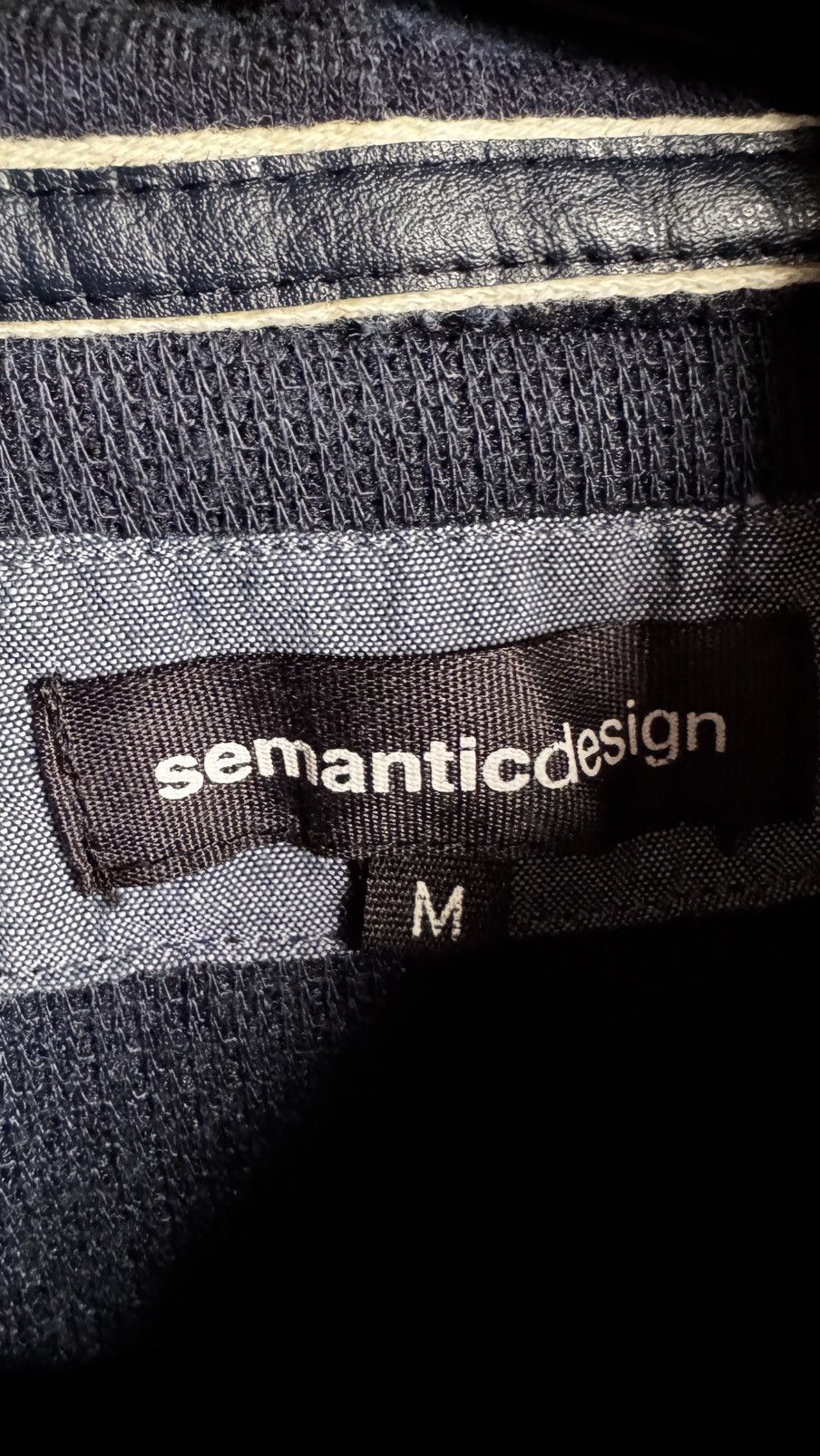 semanticdesign Vintage Semanticdesign Zipper Hoodie Size US M / EU 48-50 / 2 - 4 Thumbnail