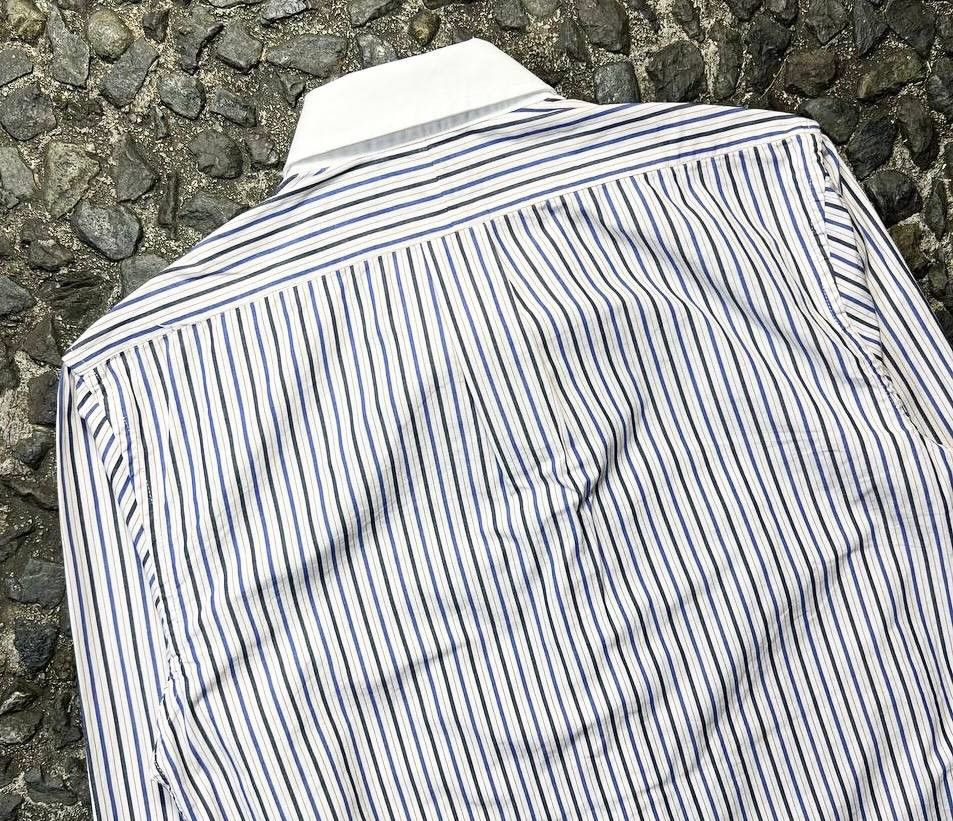 RRL Ralph Lauren RRL - RL Sanforized Stripe Shirt Size US M / EU 48-50 / 2 - 6 Thumbnail