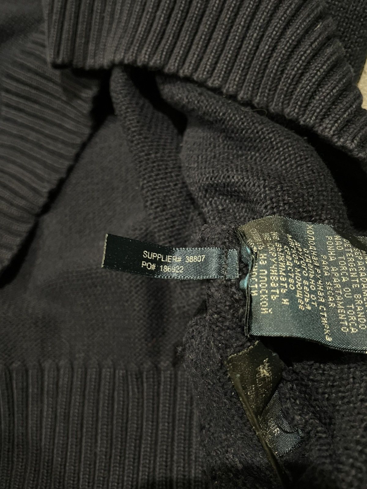 Polo Ralph Lauren × Vintage Vintage Polo Ralph Lauren 1/4 Zip Knitted Sweater Size US L / EU 52-54 / 3 - 7 Thumbnail