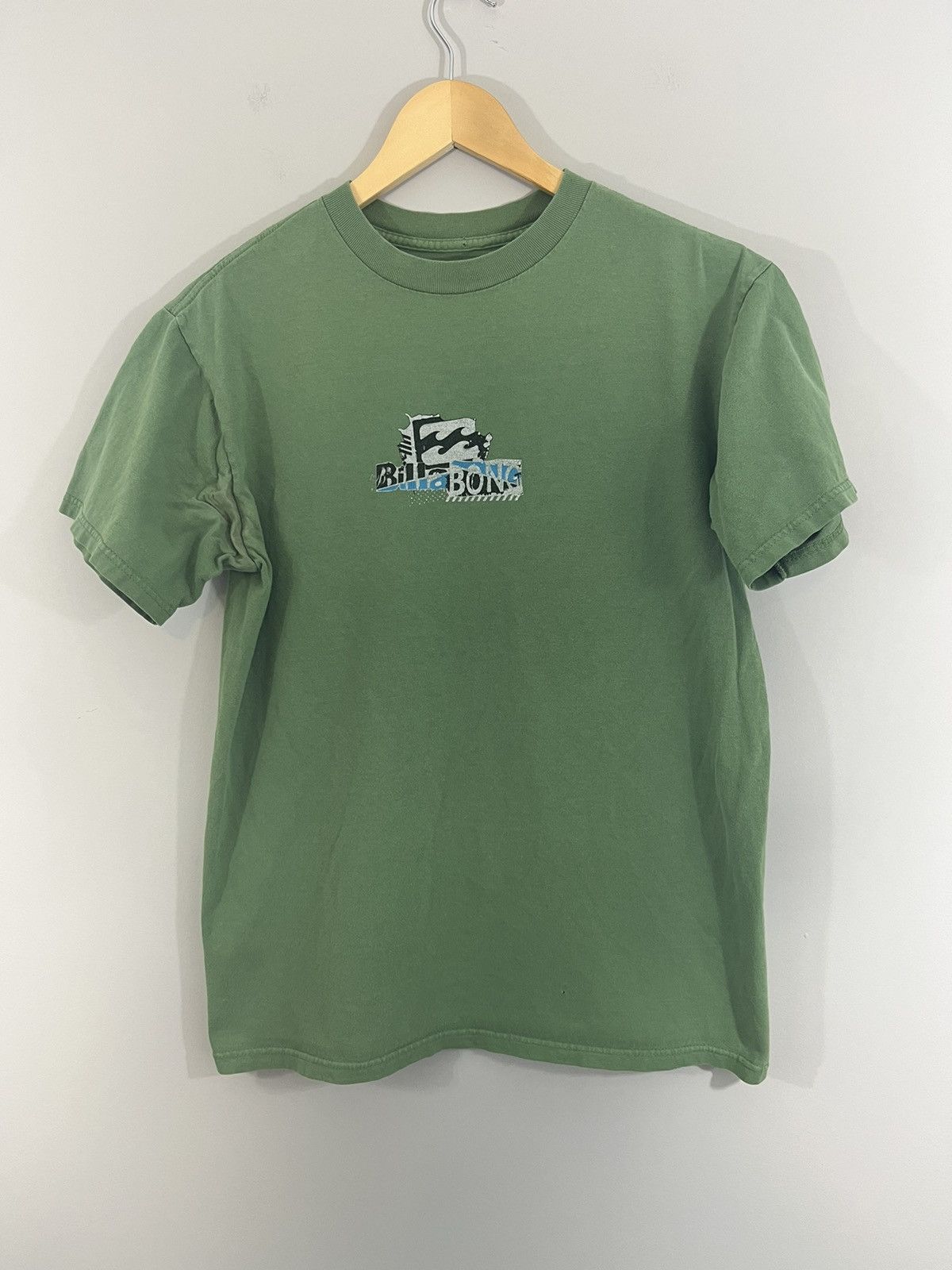 Billabong Sun Faded Green Billabong 90s Surf Skate Tee Size US M / EU 48-50 / 2 - 1 Thumbnail
