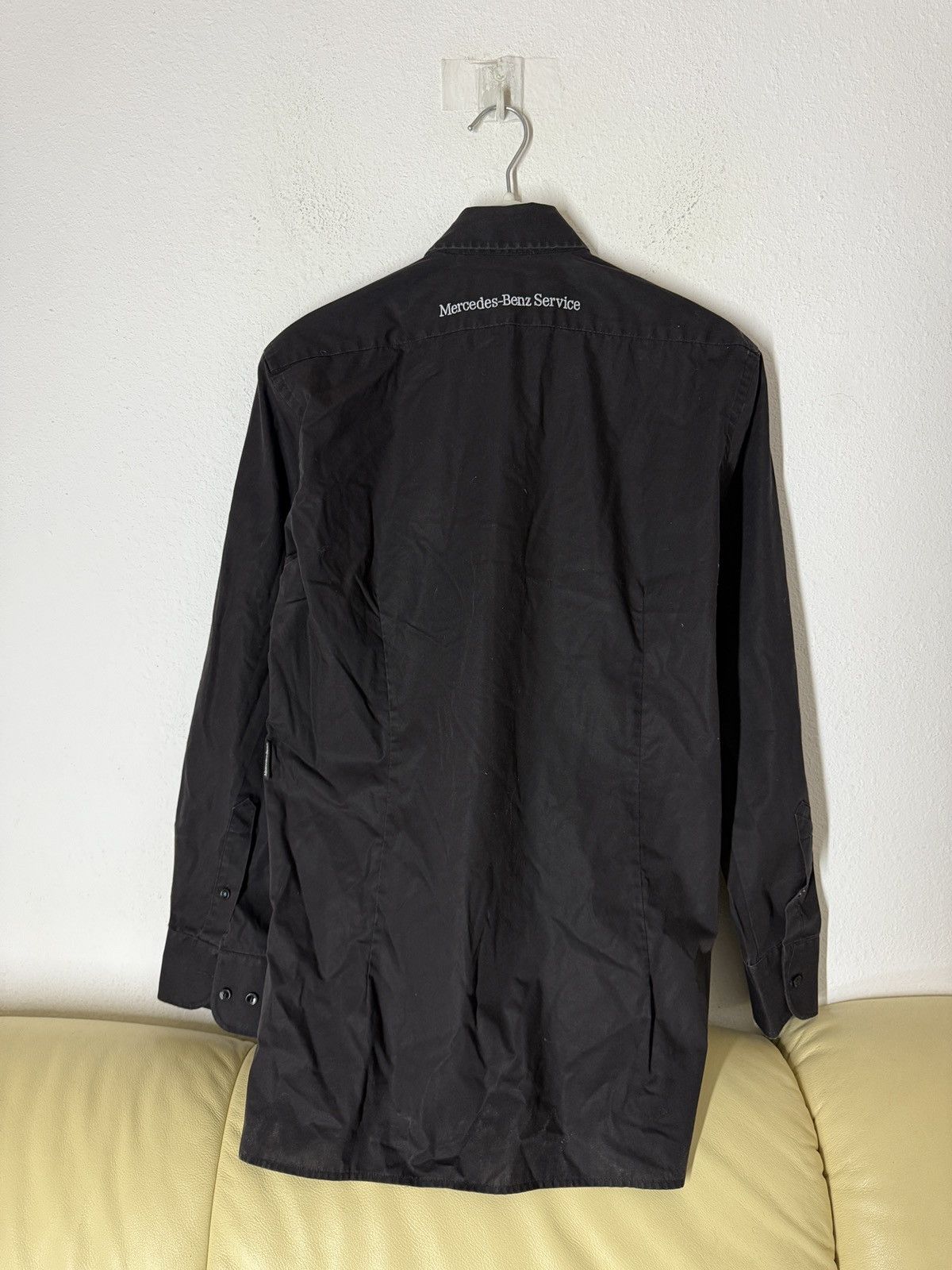 Mercedes-Benz Vintage Mercedes Benz shirt Bardusch black Size US L / EU 52-54 / 3 - 5 Thumbnail