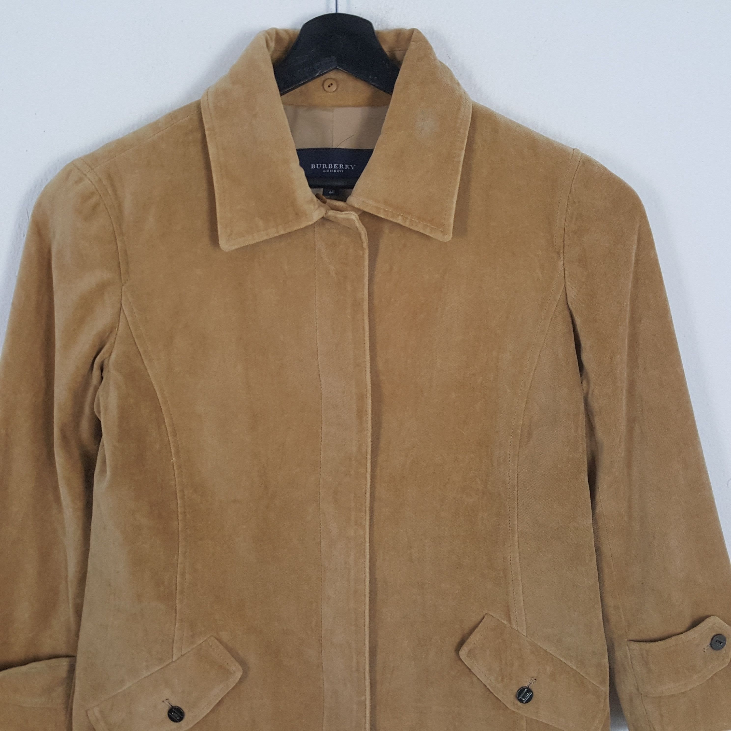 Burberry × Vintage BURBERRY LONDON Fashion Style Custom Art Jacket Size S / US 4 / IT 40 - 4 Thumbnail