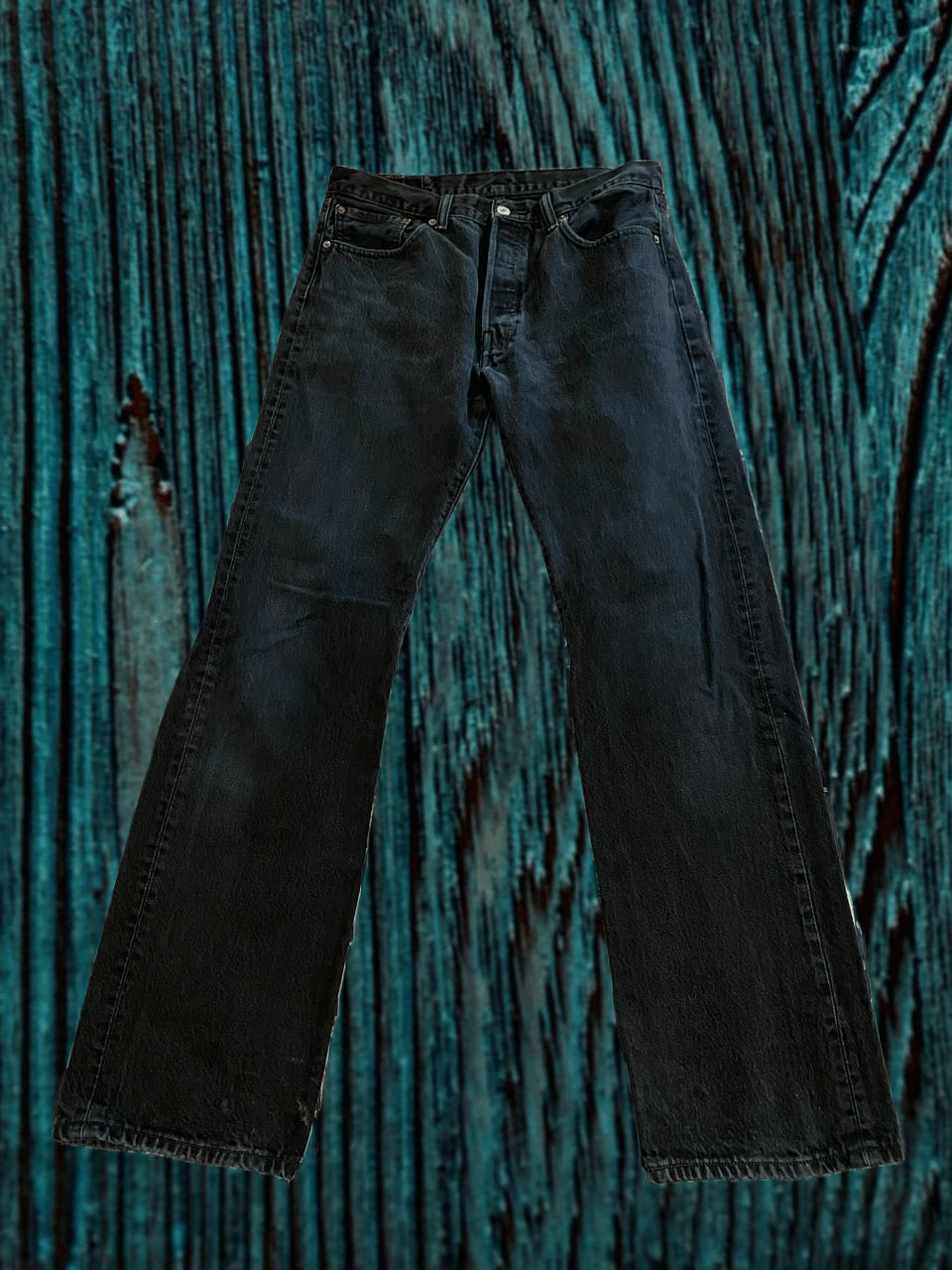 Levi's Vintage Levis 501 Overwashed Denim Jeans Size US 34 / EU 50 - 1 Thumbnail