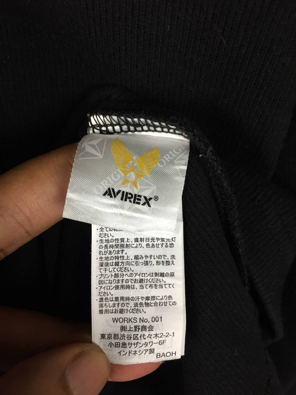 Avirex Vtg Avirex USA Military Style Ribbed Knit Long Sleeve Tee Size US S / EU 44-46 / 1 - 8 Thumbnail