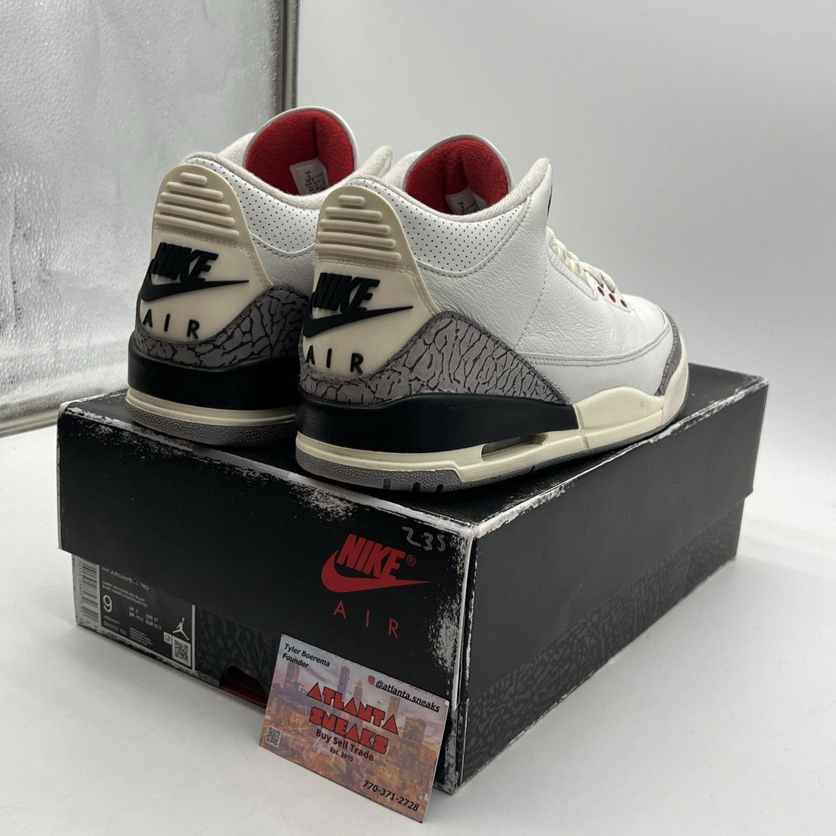 Jordan Brand Air Jordan 3 white cement reimagined Size US 9 / EU 42 - 5 Thumbnail