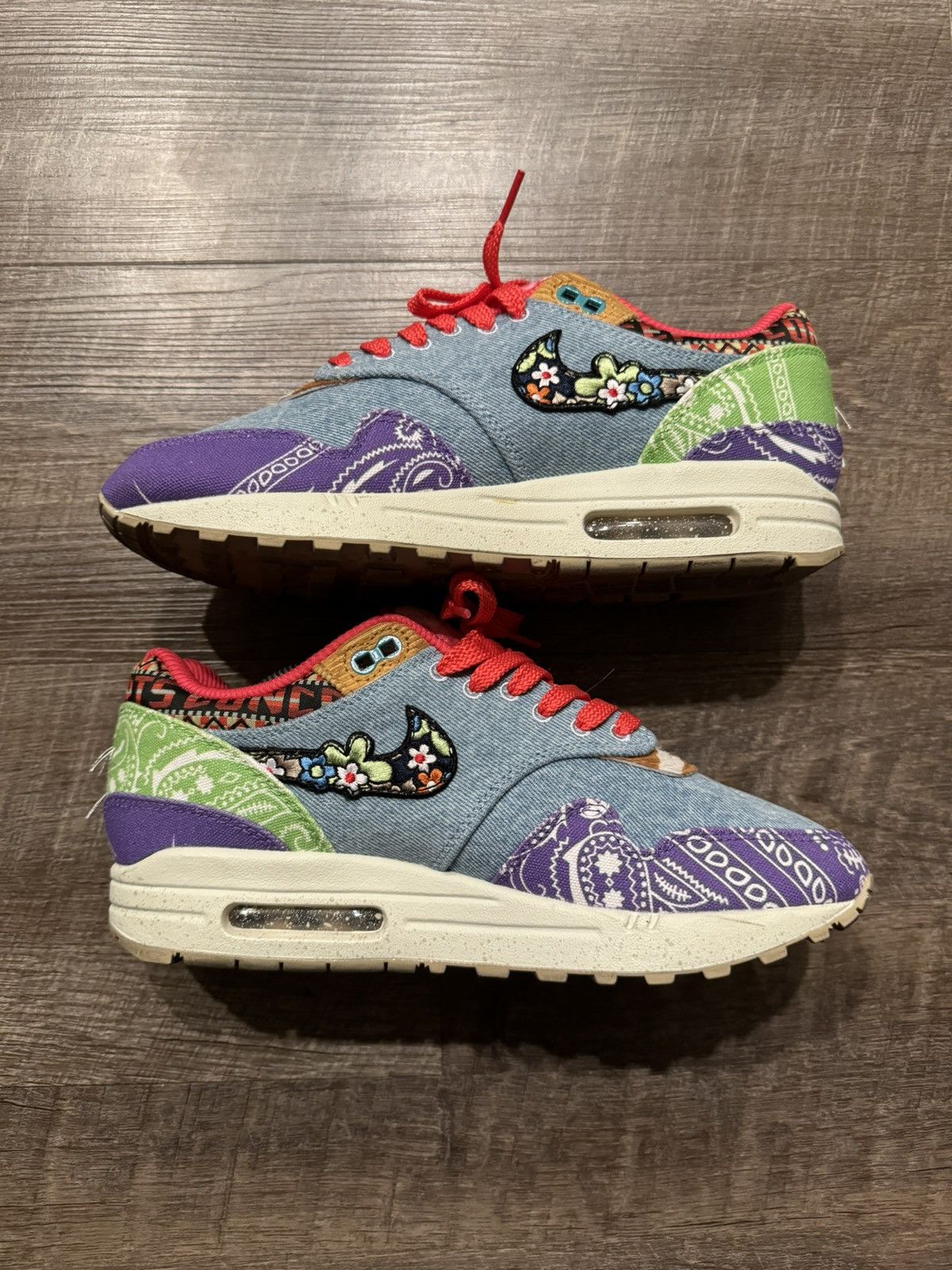 Nike Concepts Air Max 1 “Far Out” size 8 Men’s (9.5 Women’s) Size US 8 / EU 41 - 3 Thumbnail
