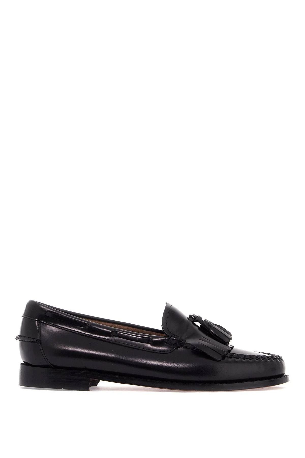 G.H. Bass & Co. o1s22i1n1024 Esther Kiltie Weejuns Loafers in Black Size US 9.5 / IT 39.5 - 1 Thumbnail