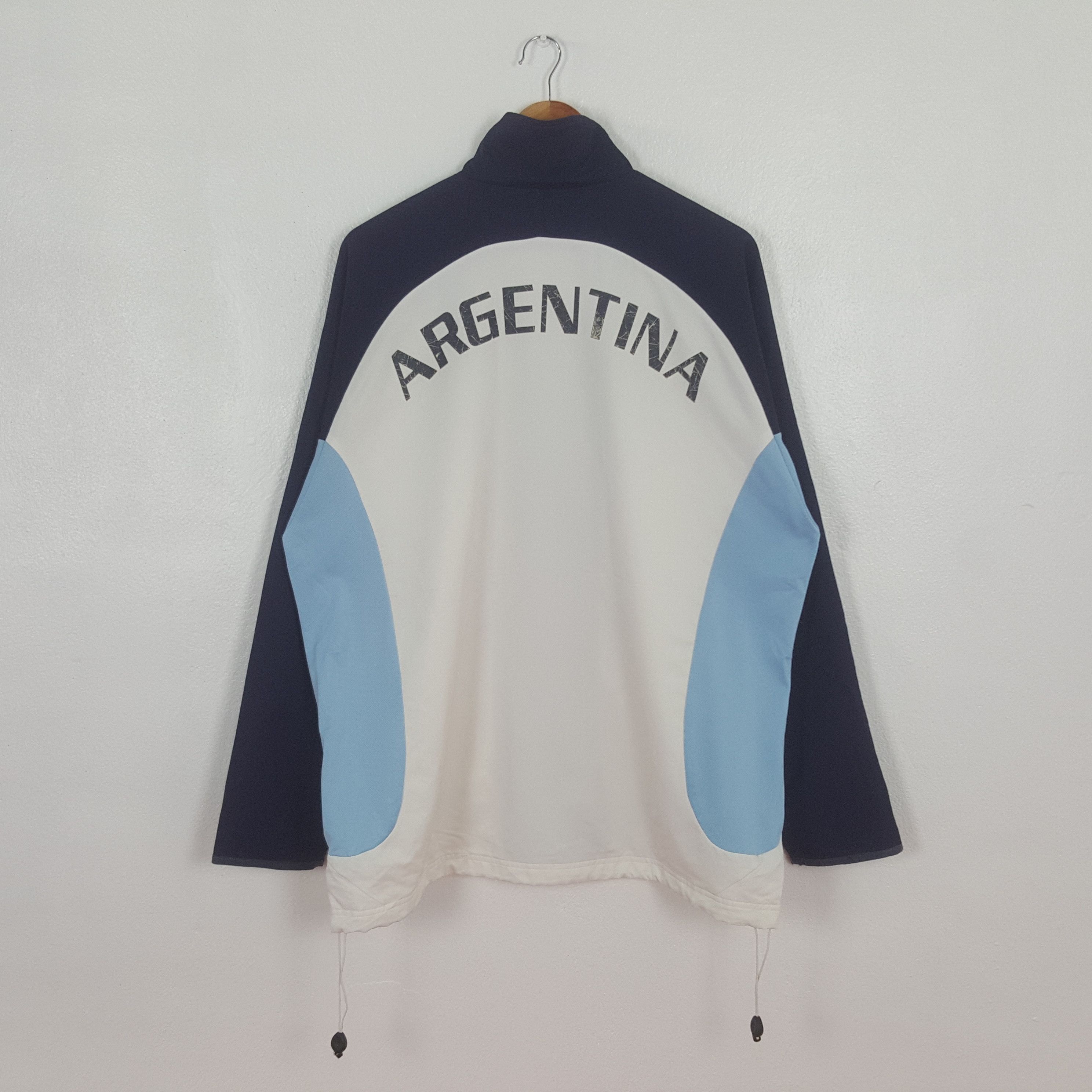 Adidas Vintage Adidas Argentina Football Team Jacket C306N3 Size US XL / EU 56 / 4 - 1 Thumbnail