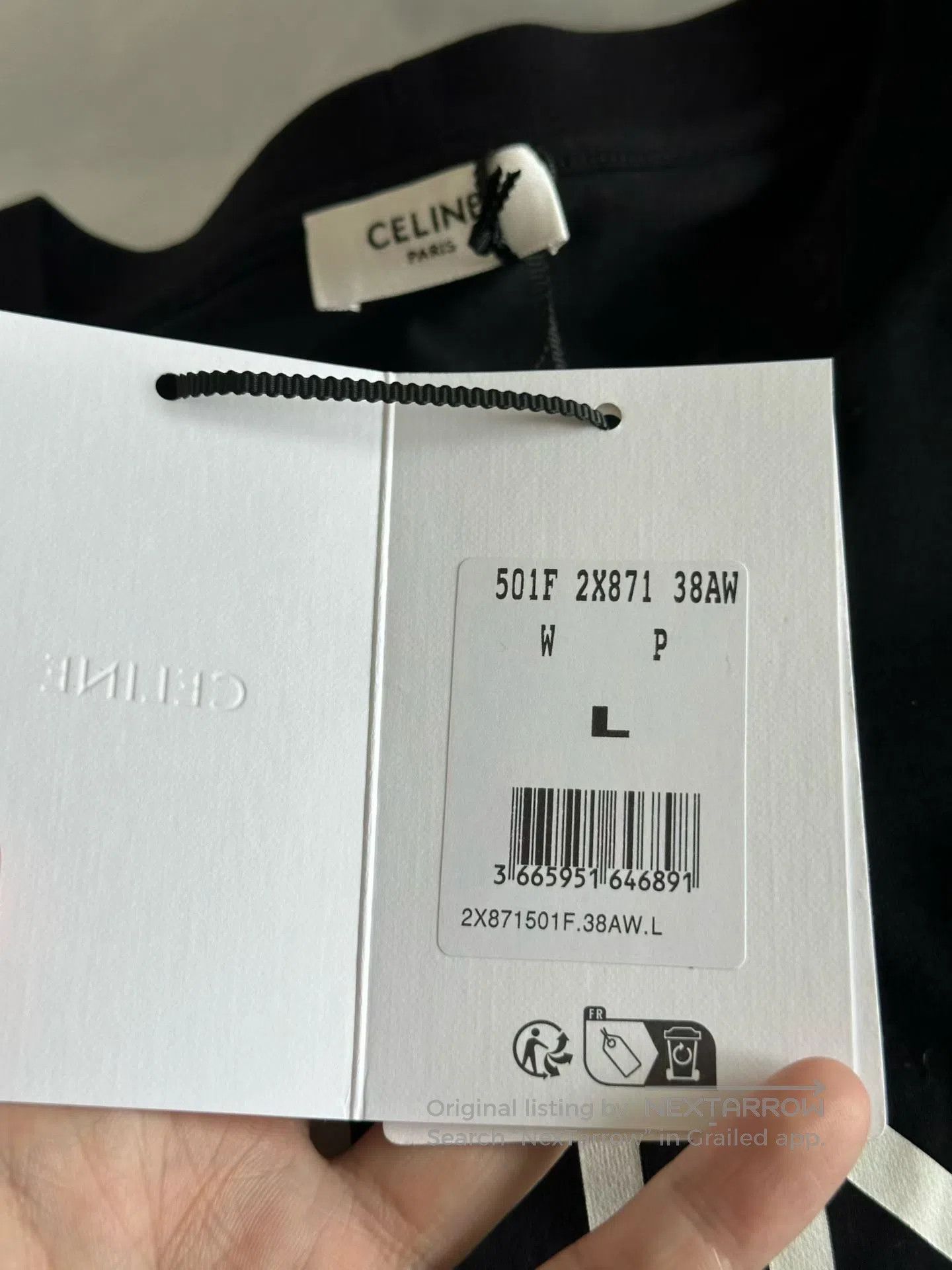 Celine CELINE Arc de Triomphe Short Sleeve Shirt| Size US XS / EU 42 / 0 - 5 Thumbnail