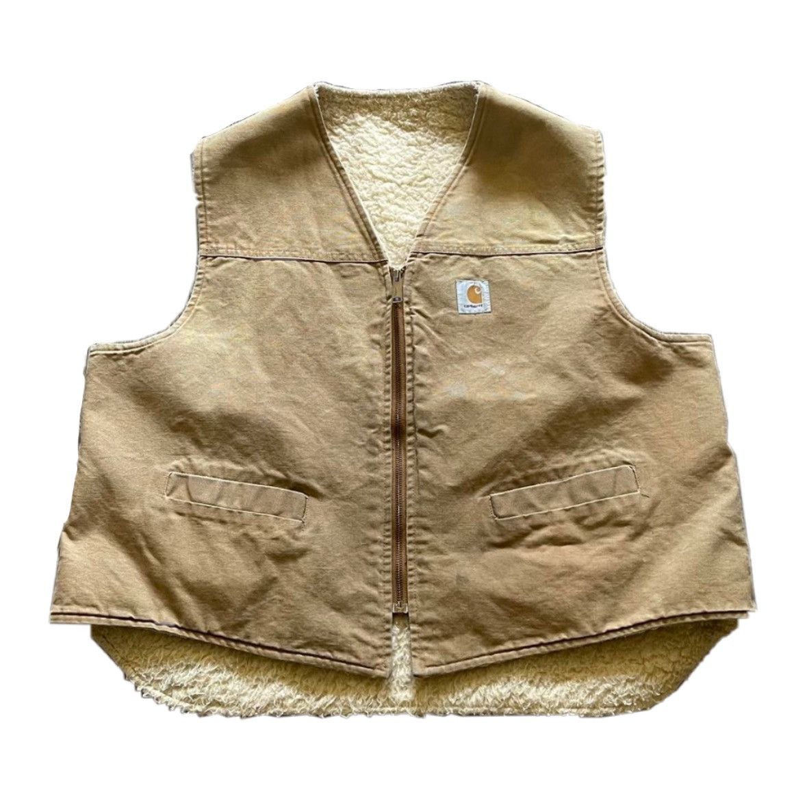 Vintage Carhartt Lined Vest