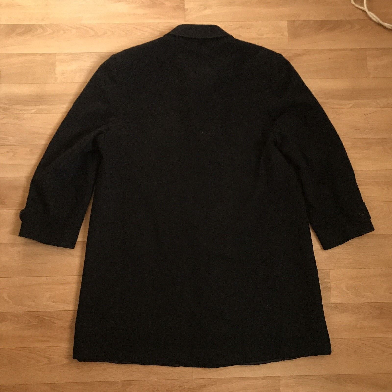 Burberry Burberry london Trench Coat jacket Nova CASHMERe WOOL mens Size US XL / EU 56 / 4 - 2 Thumbnail