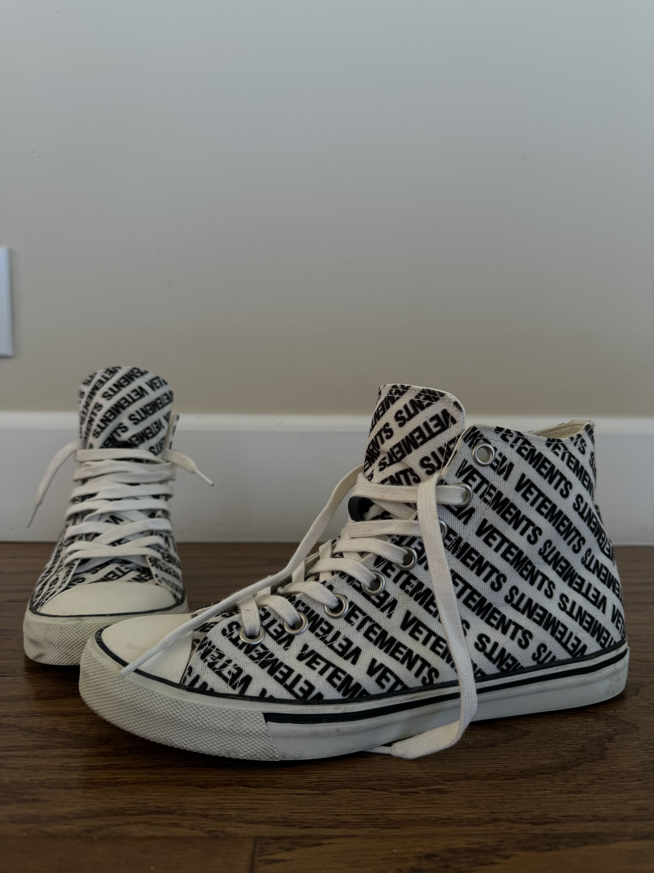 Vetements Vetements Logo Converse Size US 7.5 / EU 40-41 - 2 Thumbnail