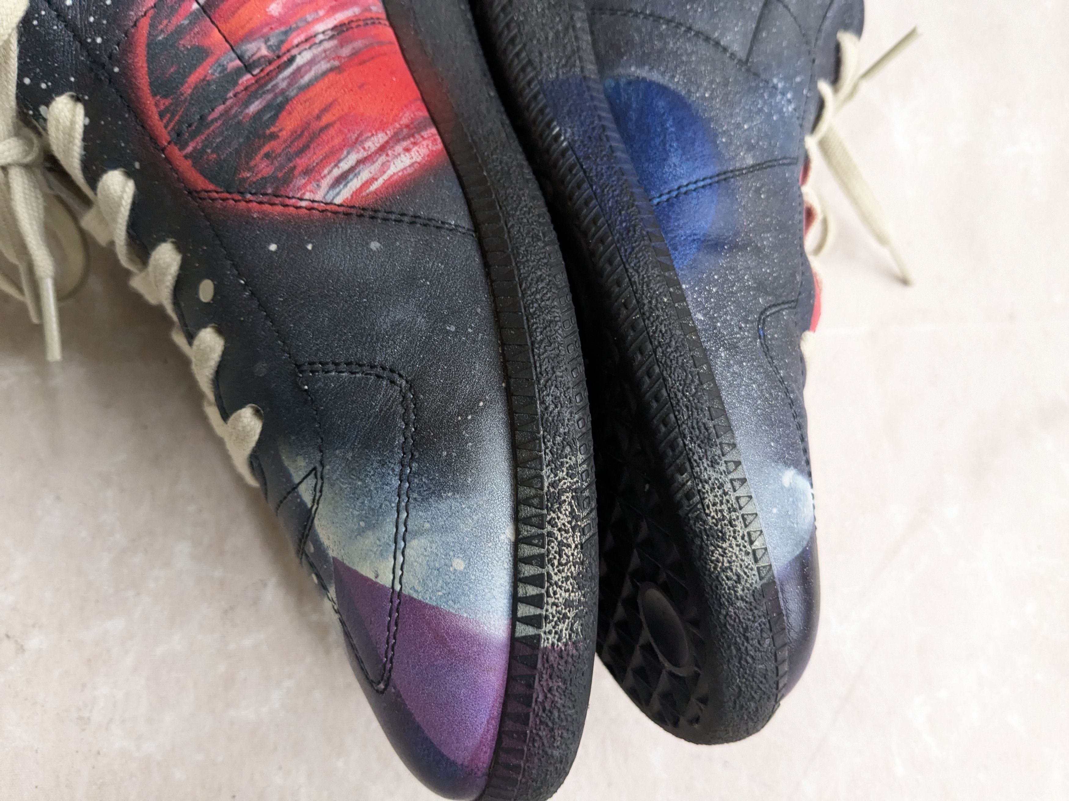 Maison Margiela Maison Margiela Replica GAT Galaxy 12 45 Low Tops Size US 12 / EU 45 - 12 Thumbnail