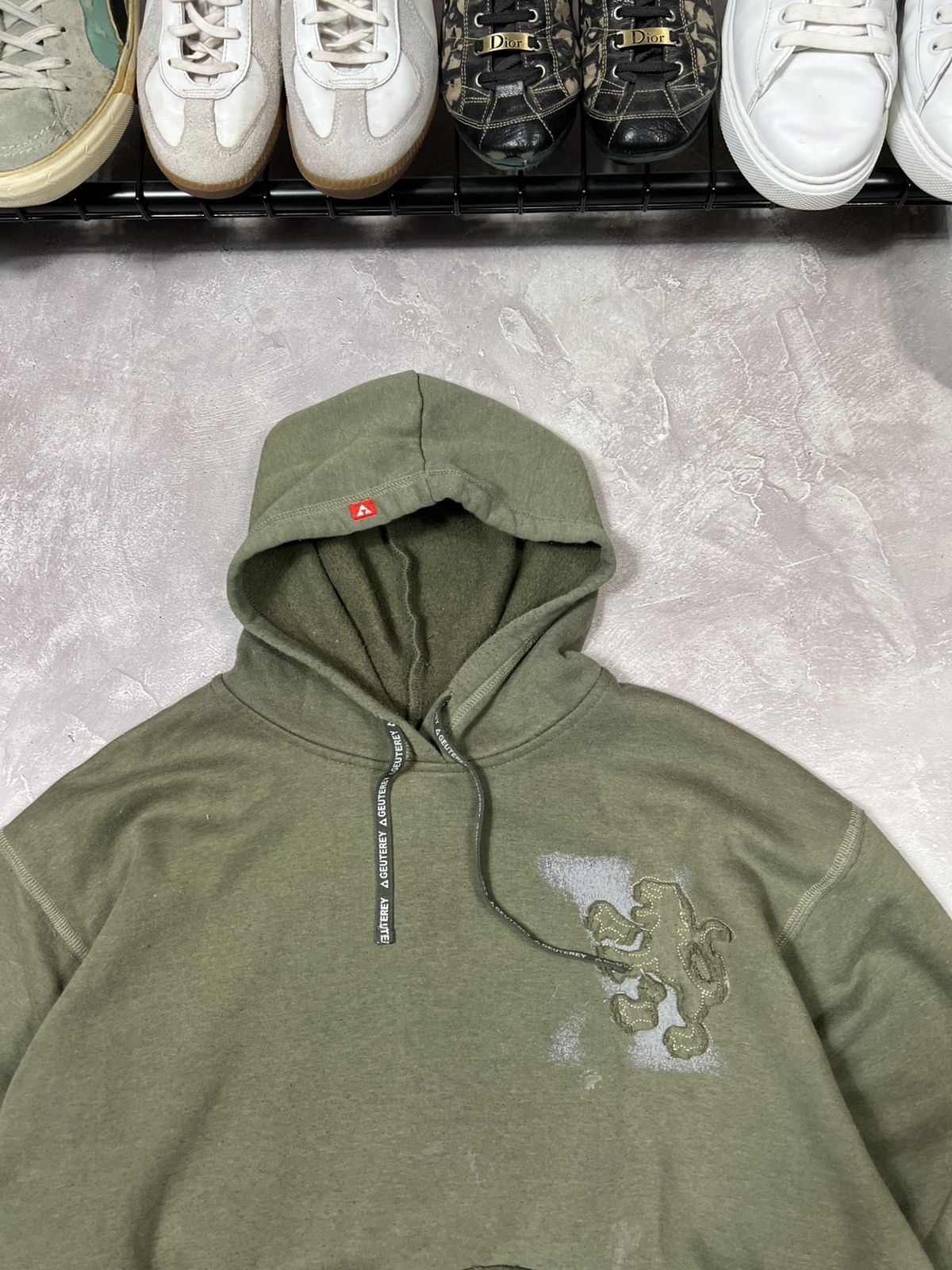 Other Vintage Histeric Glamour Style Distressed Hoodie Size US L / EU 52-54 / 3 - 5 Thumbnail
