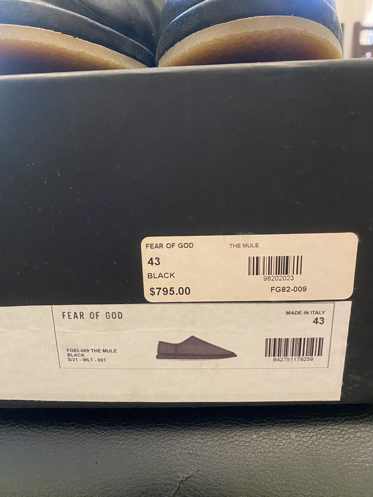 Fear of God Fear of God The Mule Seventh Collection Size US 11 / EU 44 - 5 Thumbnail