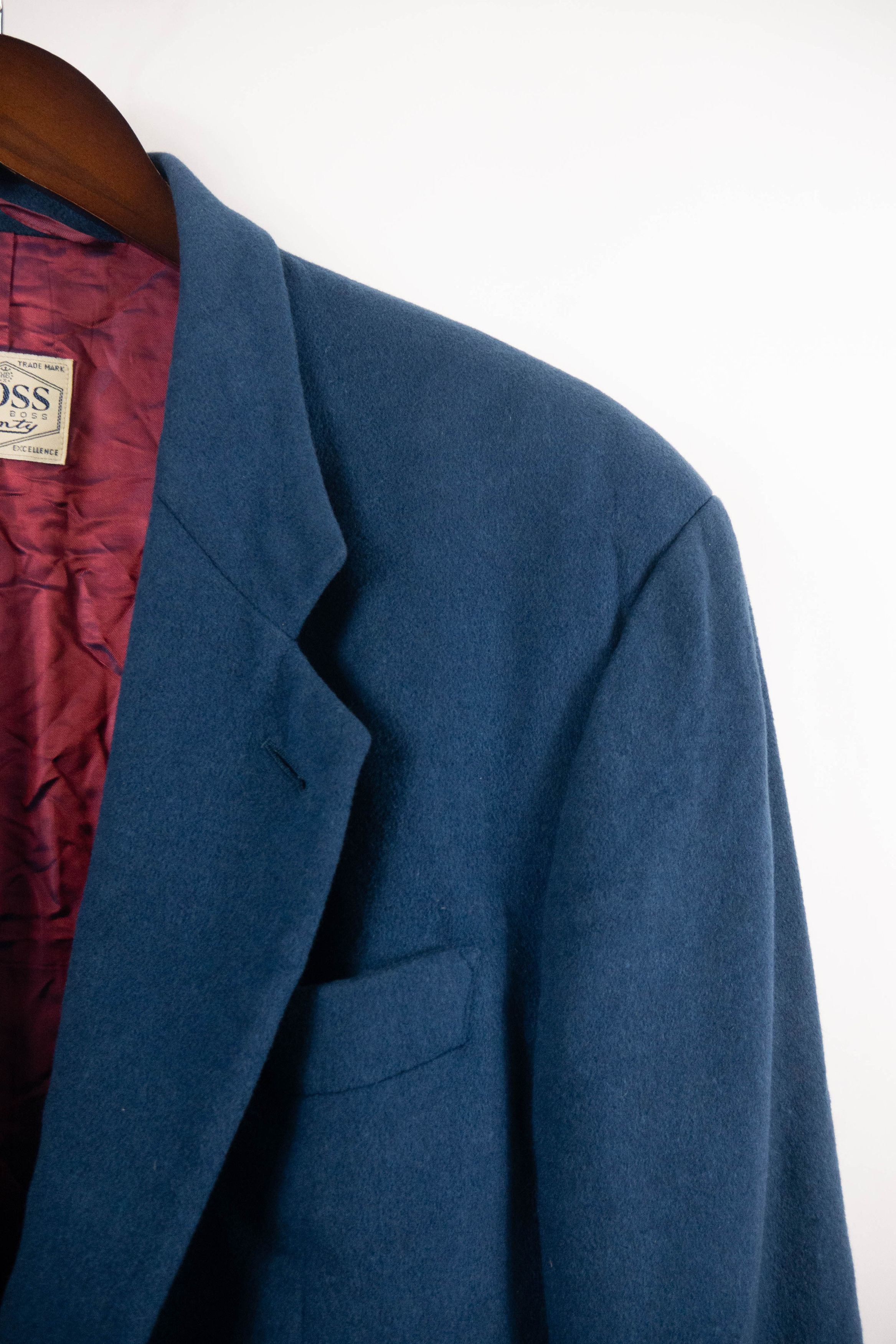 Hugo Boss Hugo Boss 90s wool–angora blazer – vintage old-money Size 42L - 2 Thumbnail