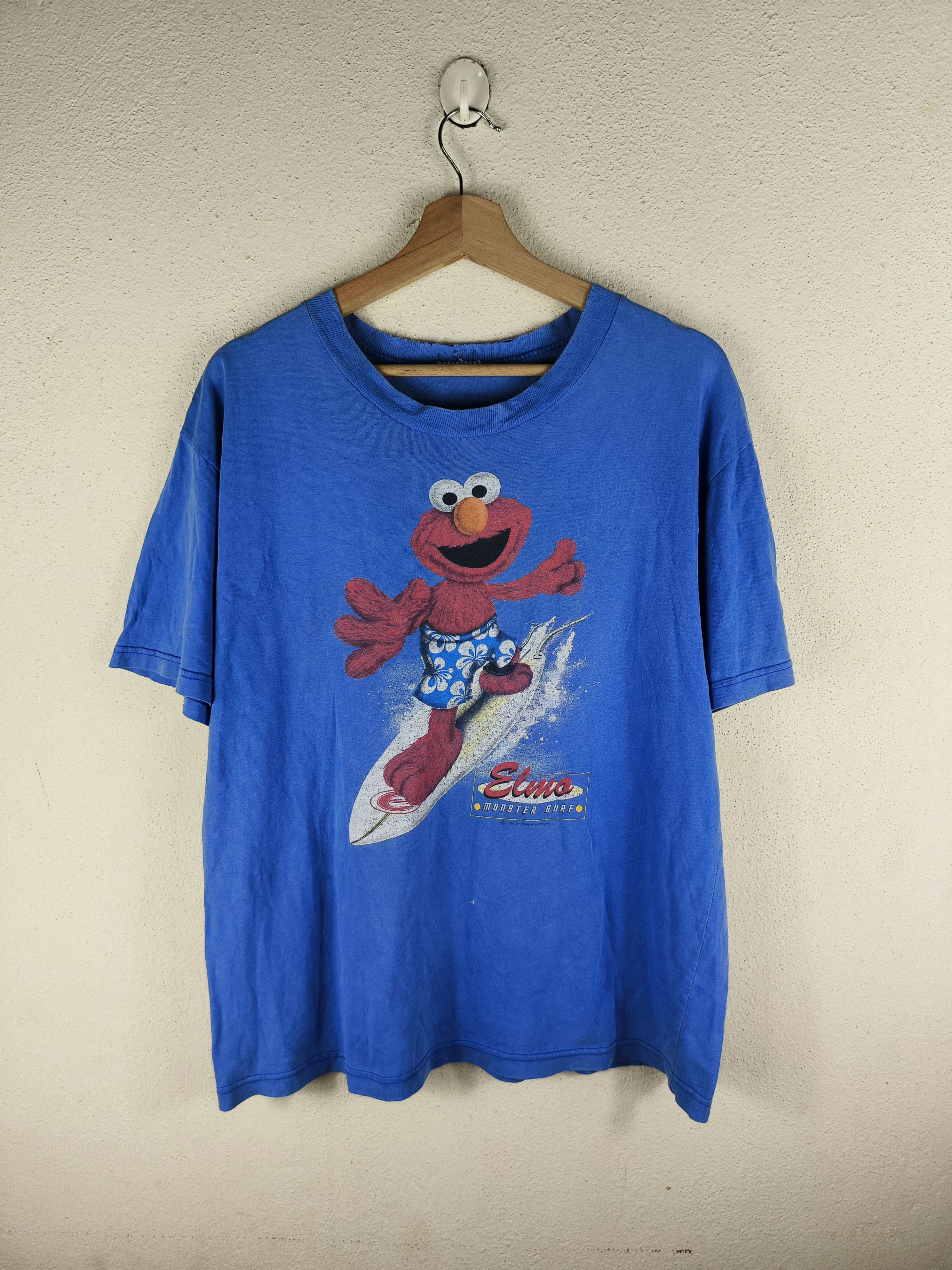Disney × Vintage Vintage Elmo Surf Size US L / EU 52-54 / 3 - 1 Thumbnail