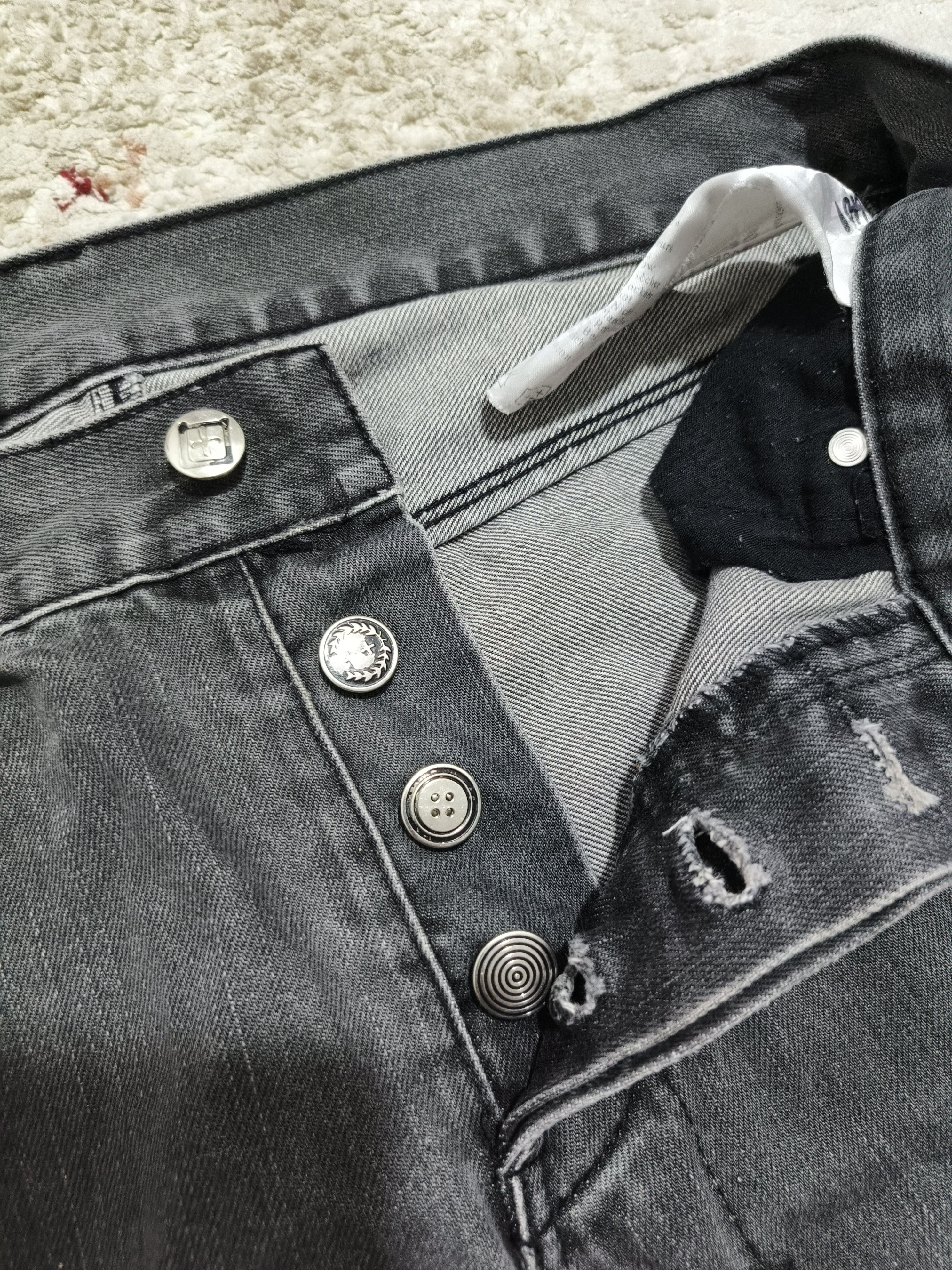 Ksubi Ksubi Jeans Faded Black Size 34 Size US 34 / EU 50 - 9 Thumbnail