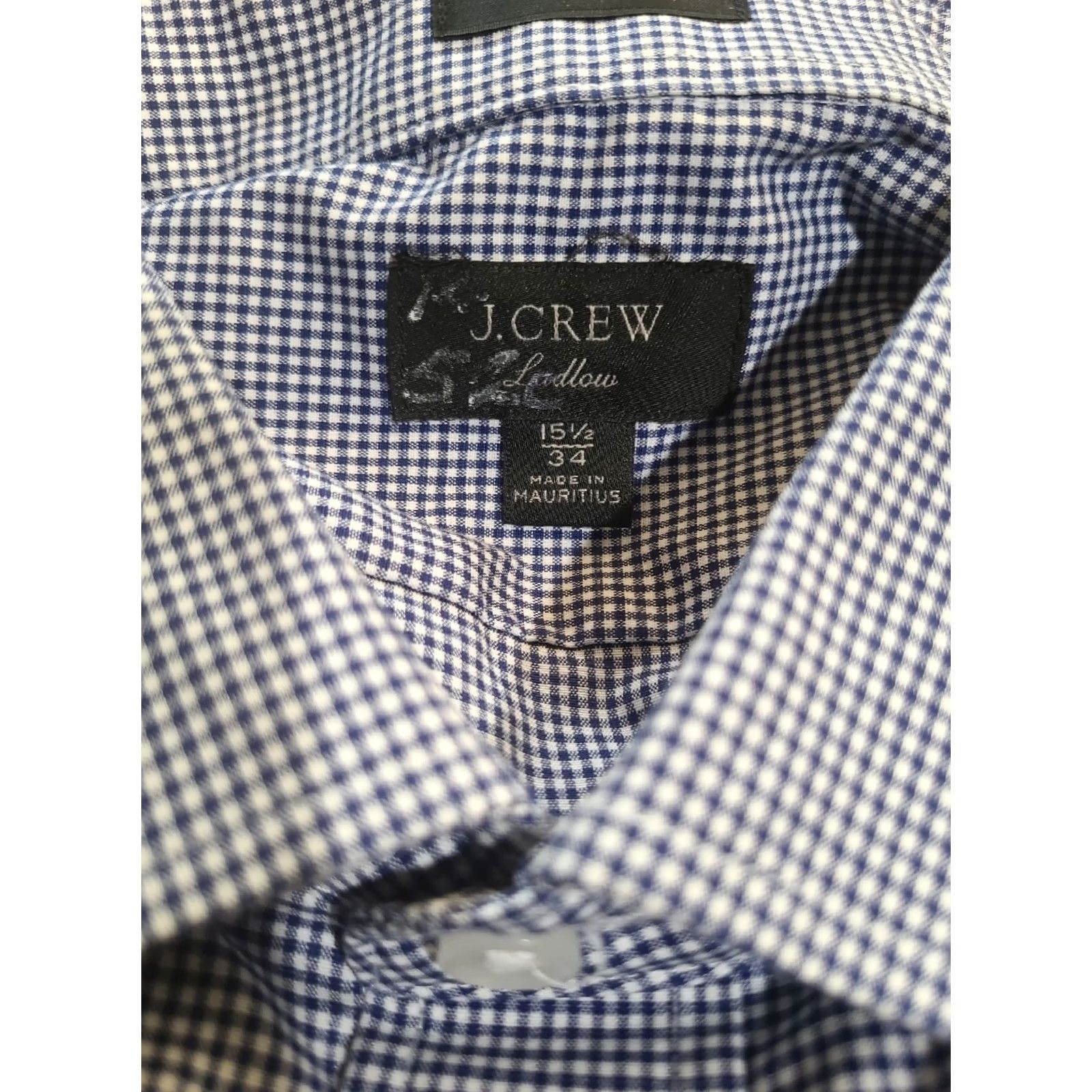Vintage J Crew Shirt Mens M Tall Blue Cotton Buttoned Collared Long Sleeve Plaid Tops Lot Size US M / EU 48-50 / 2 - 3 Thumbnail