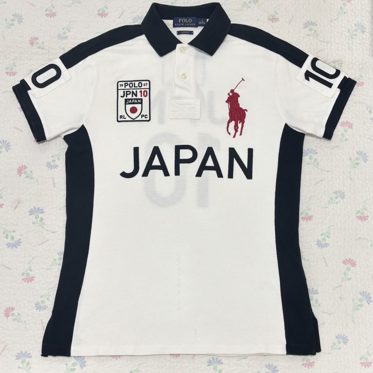 Polo Ralph Lauren Polo Ralph Lauren Big Pony Chief Keef Japan Polo Shirt Size US S / EU 44-46 / 1 - 1 Thumbnail