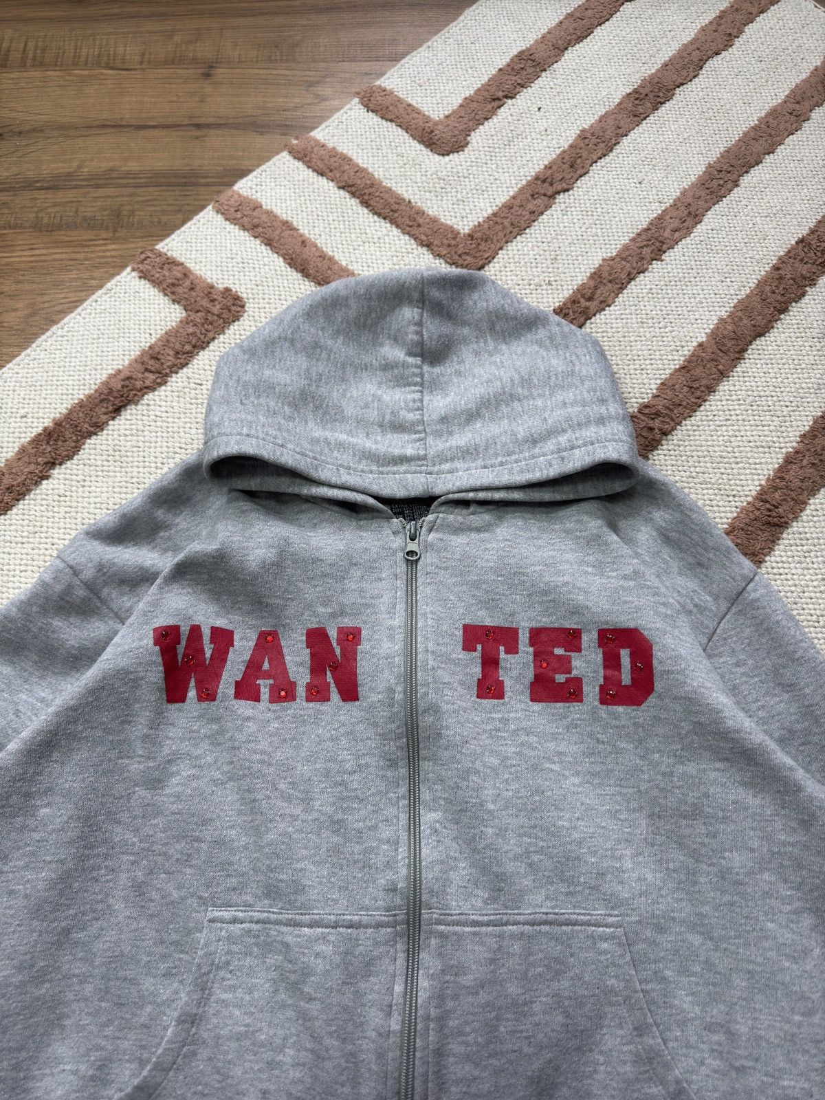 Vintage WANTED NO BOUNDARIES BOXY FIT ZIP HOODIE Size M / US 6-8 / IT 42-44 - 3 Thumbnail