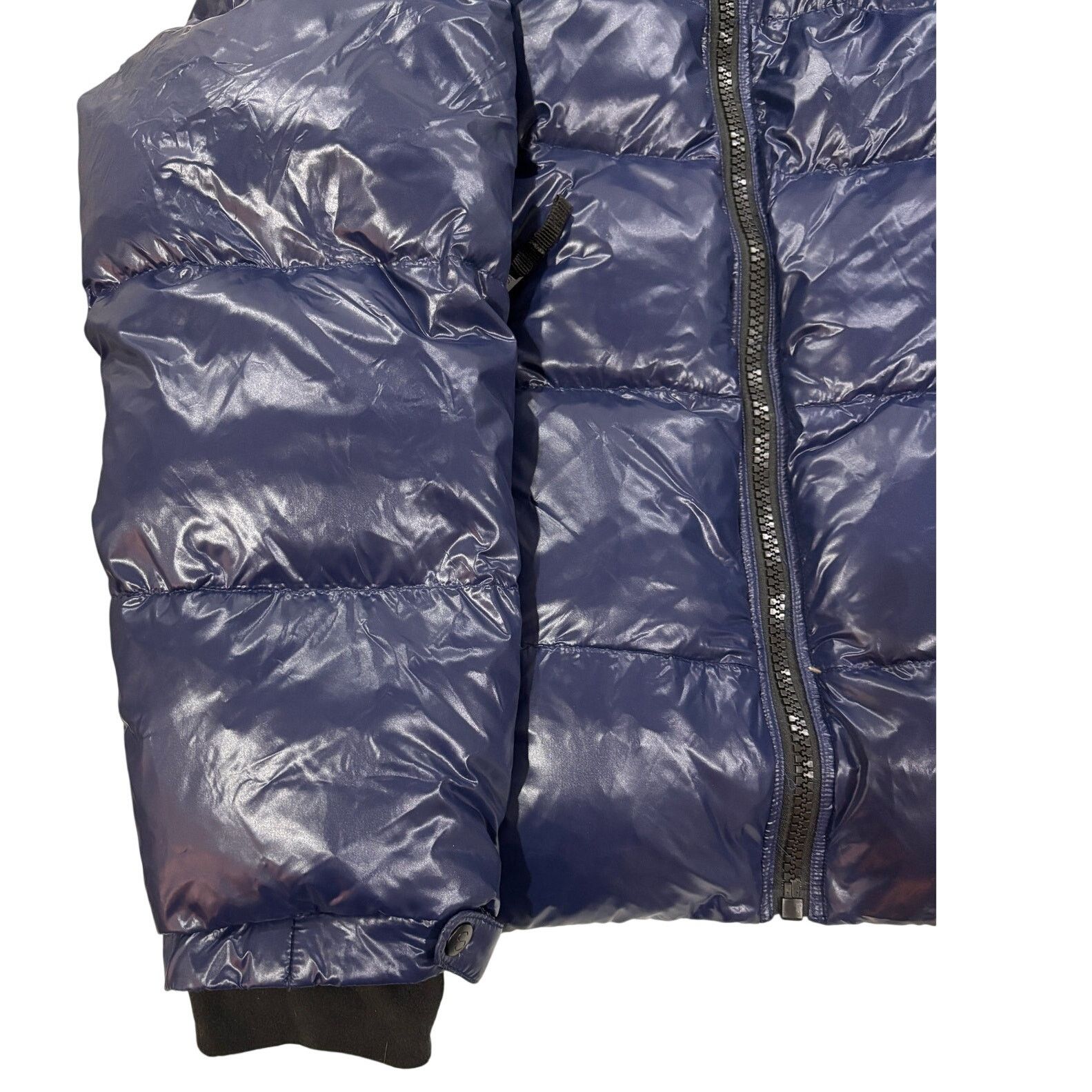 Other *R39 S13 Men's Faux Fur Lined Hoodie Puffer Jacket Navy XL Size US XL / EU 56 / 4 - 9 Thumbnail