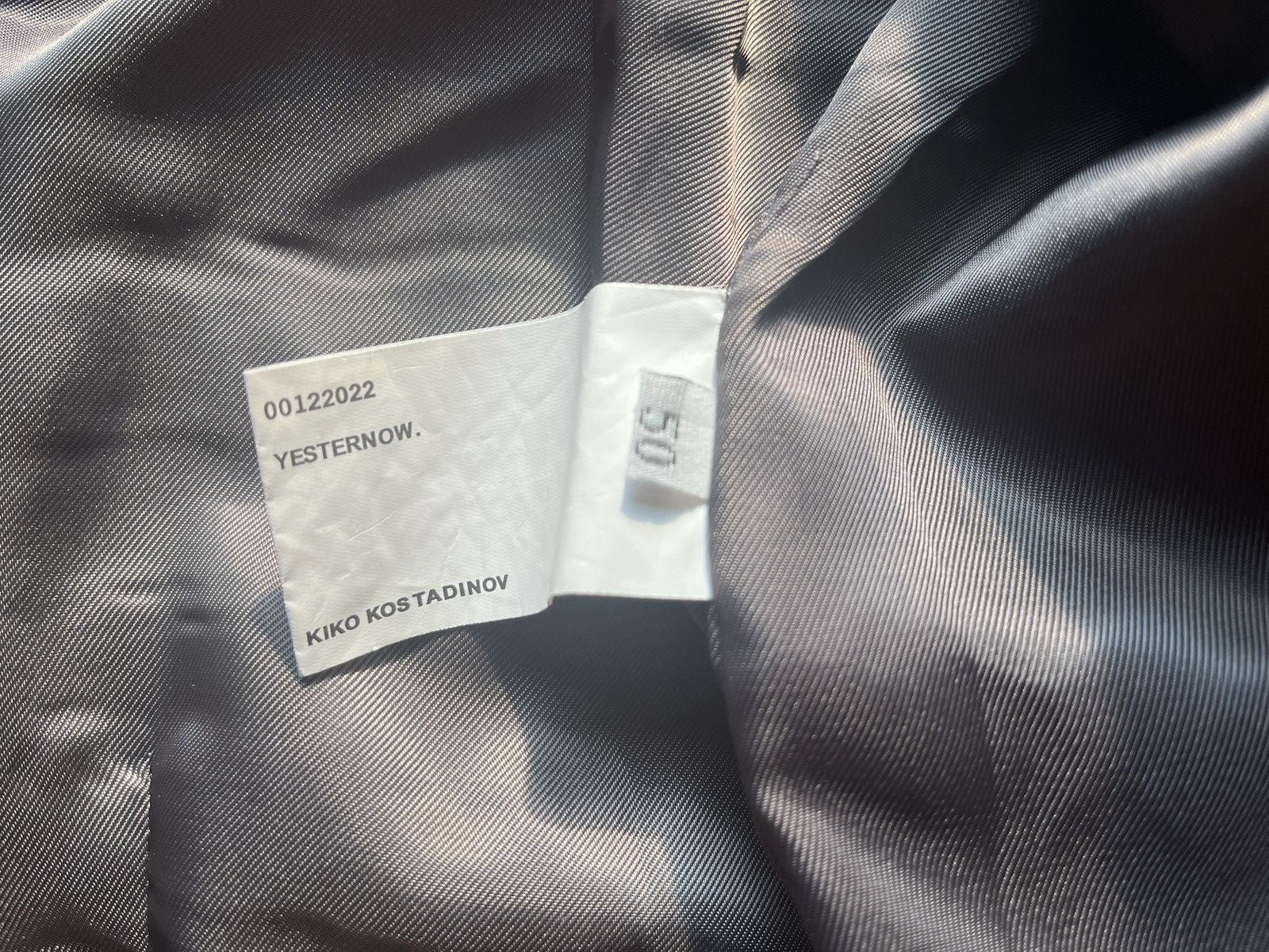 Kiko Kostadinov Kiko Kostadinov Beige Giran Jacket AW22 Size US L / EU 52-54 / 3 - 5 Thumbnail