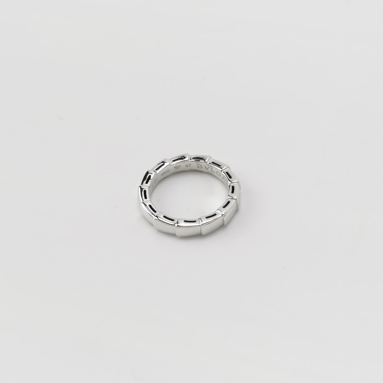 Bvlgari Bvlgari Serpenti 18K White Gold Ring Size 8 -z2505 Size ONE SIZE - 4 Thumbnail
