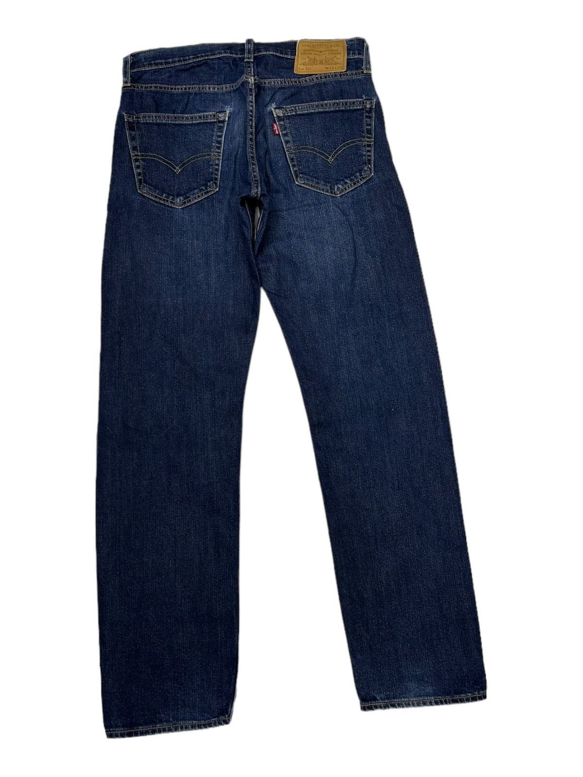 Levi's 🔥LEVIS 502 BIG E Y2K BLUE DISTRESSED DENIM JEANS Size US 29 - 4 Thumbnail