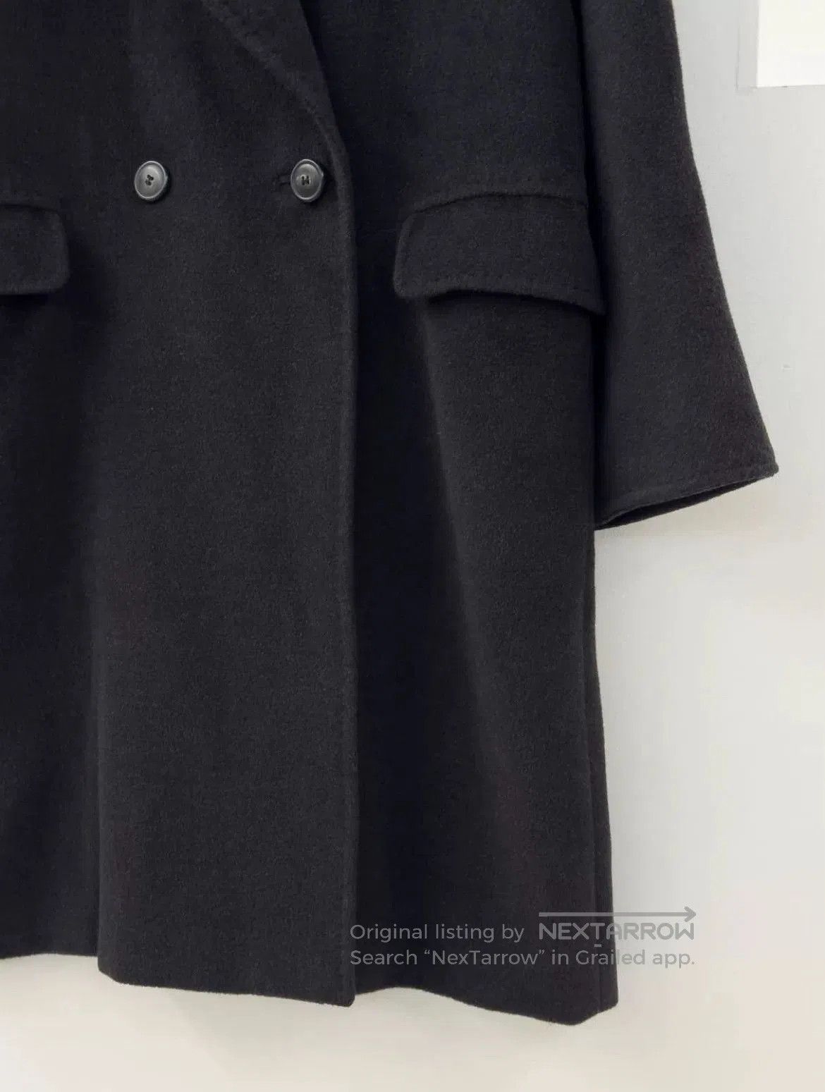 Max Mara Max Mara Wool Blend Coat for Women. Size M / US 6-8 / IT 42-44 - 4 Thumbnail