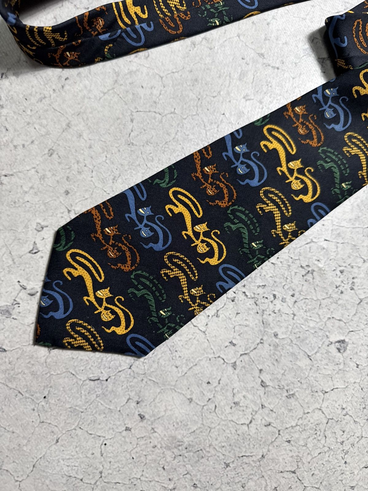 Christian Dior Monsieur Christian Dior Monsieur Luxury Silk Tie Vintage Size ONE SIZE - 3 Thumbnail