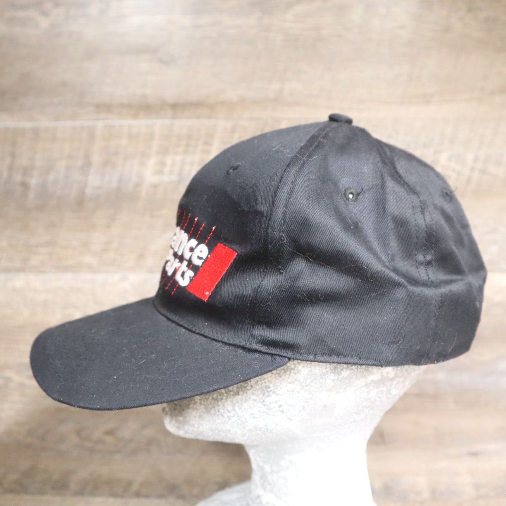 Vintage ADVANCED AUTO PARTS Black Baseball Cap Adjustable Mens Size ONE SIZE - 5 Thumbnail